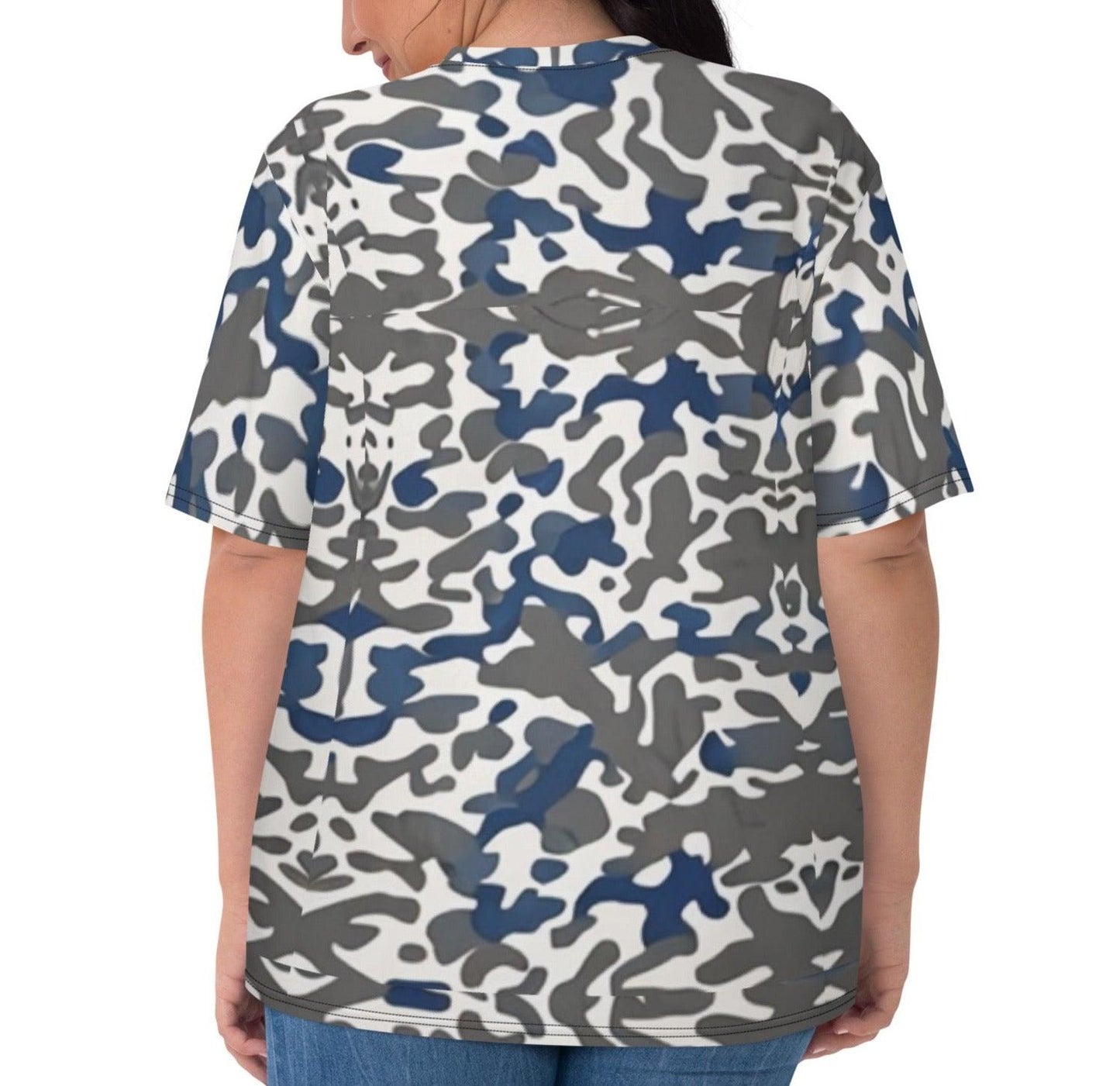 Stylish Gift for Her | Camo Oversized Shirt | Super Soft & Fashionable - Dhalfashionistt