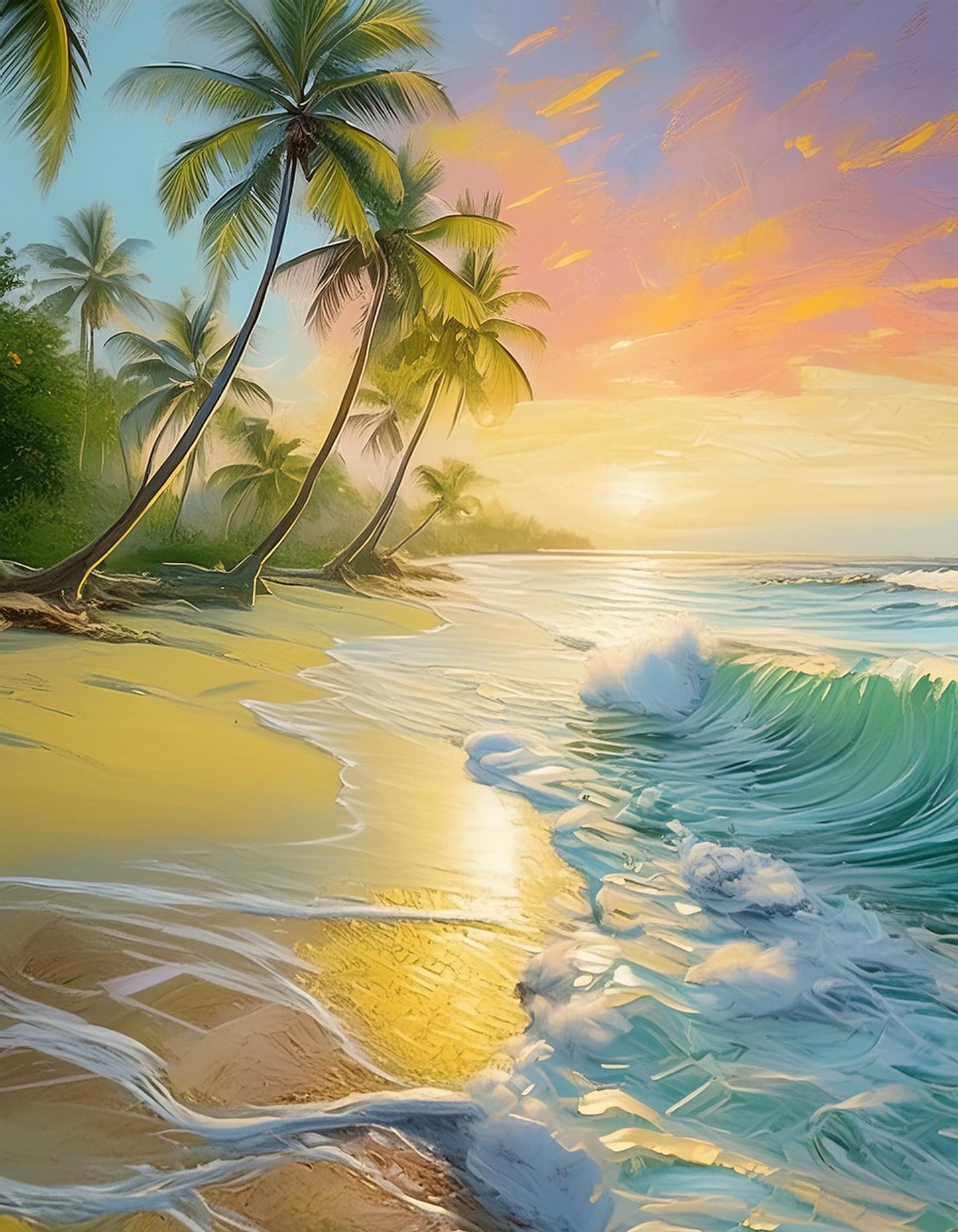 Amazing Beach Mural Extra Large Wall Mural Water Ocean Wallpaper - Dhalfashionistt