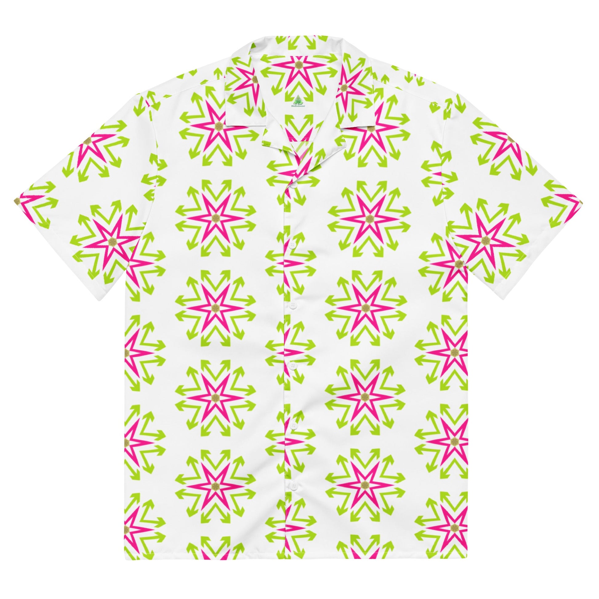 Artistic Print Arrows Unisex Button Shirt | Trendy Design - Dhalfashionistt