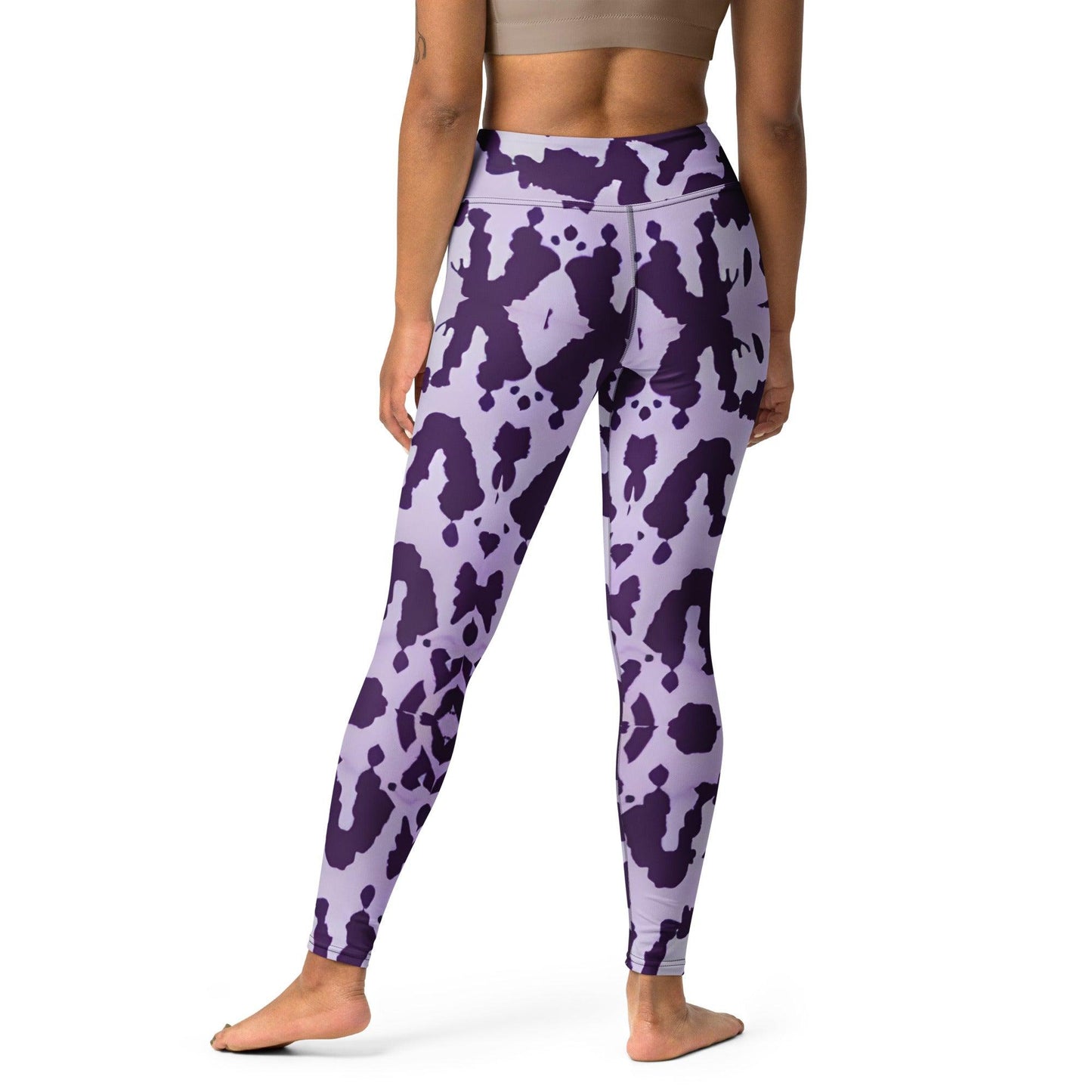 Chic Camo Yoga Leggings | Workout Gear & Style - Dhalfashionistt