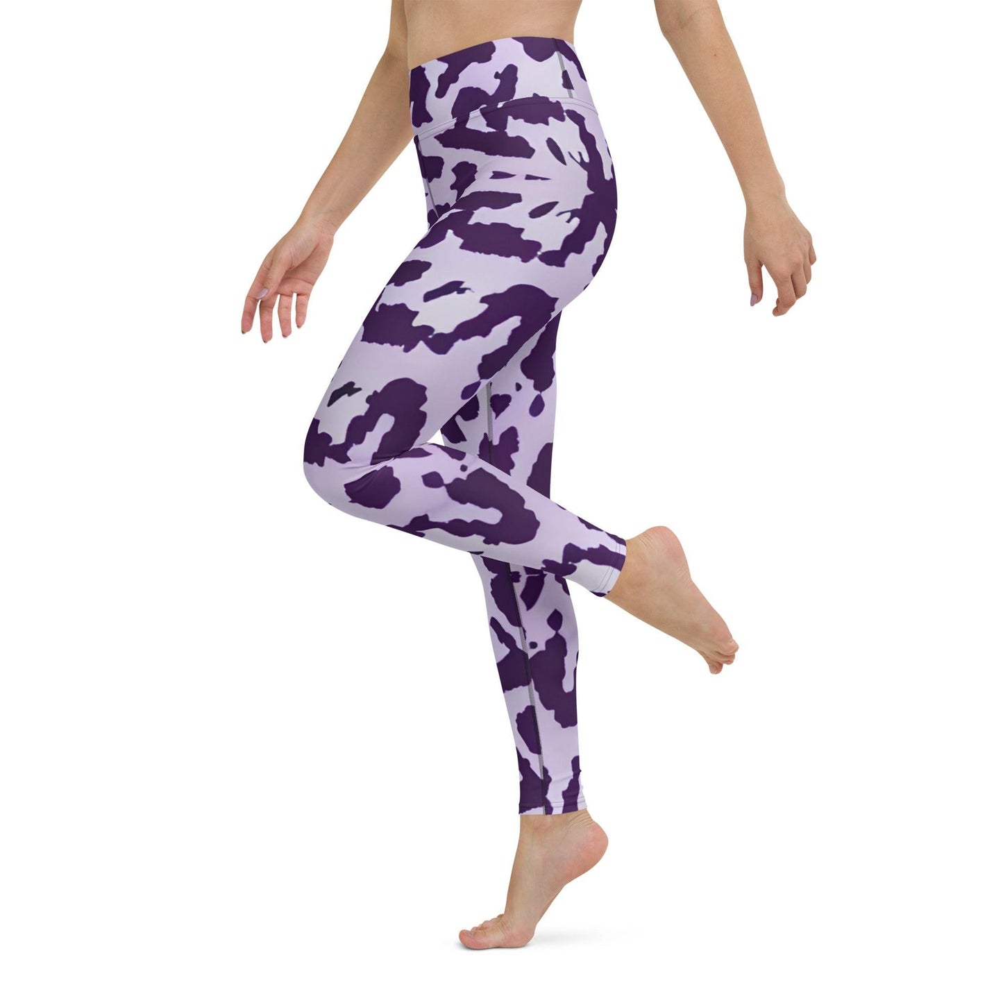 Chic Camo Yoga Leggings | Workout Gear & Style - Dhalfashionistt
