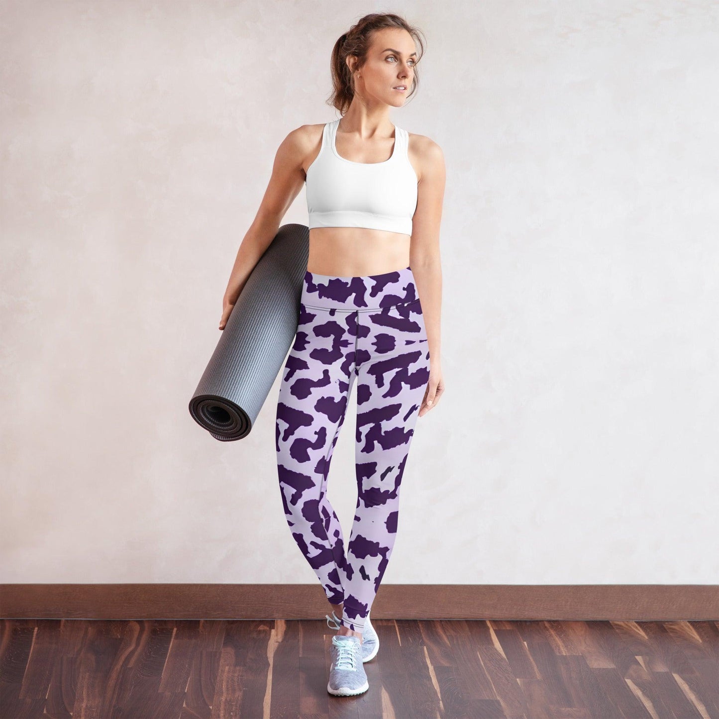 Chic Camo Yoga Leggings | Workout Gear & Style - Dhalfashionistt