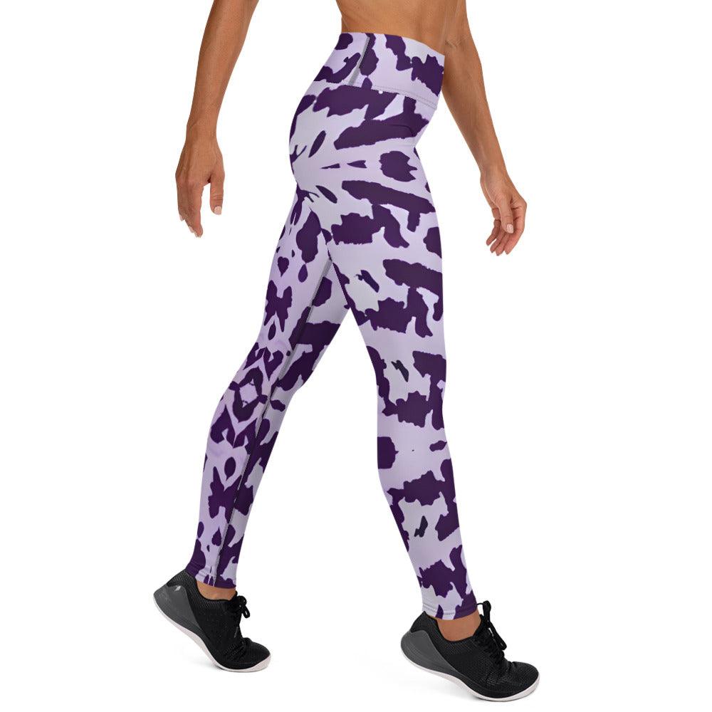 Chic Camo Yoga Leggings | Workout Gear & Style - Dhalfashionistt