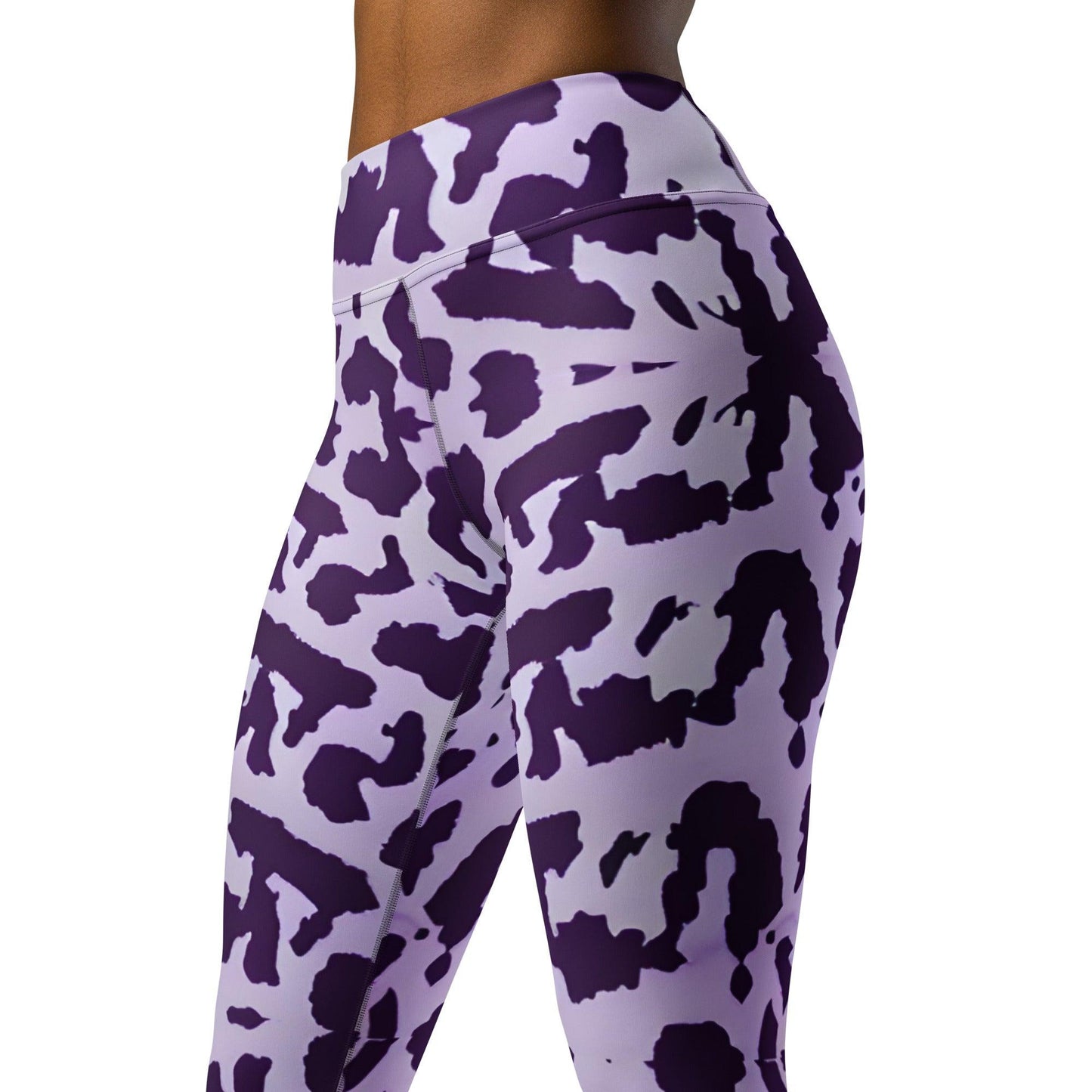 Chic Camo Yoga Leggings | Workout Gear & Style - Dhalfashionistt