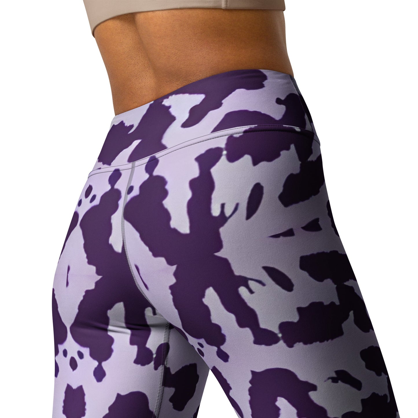 Chic Camo Yoga Leggings | Workout Gear & Style - Dhalfashionistt