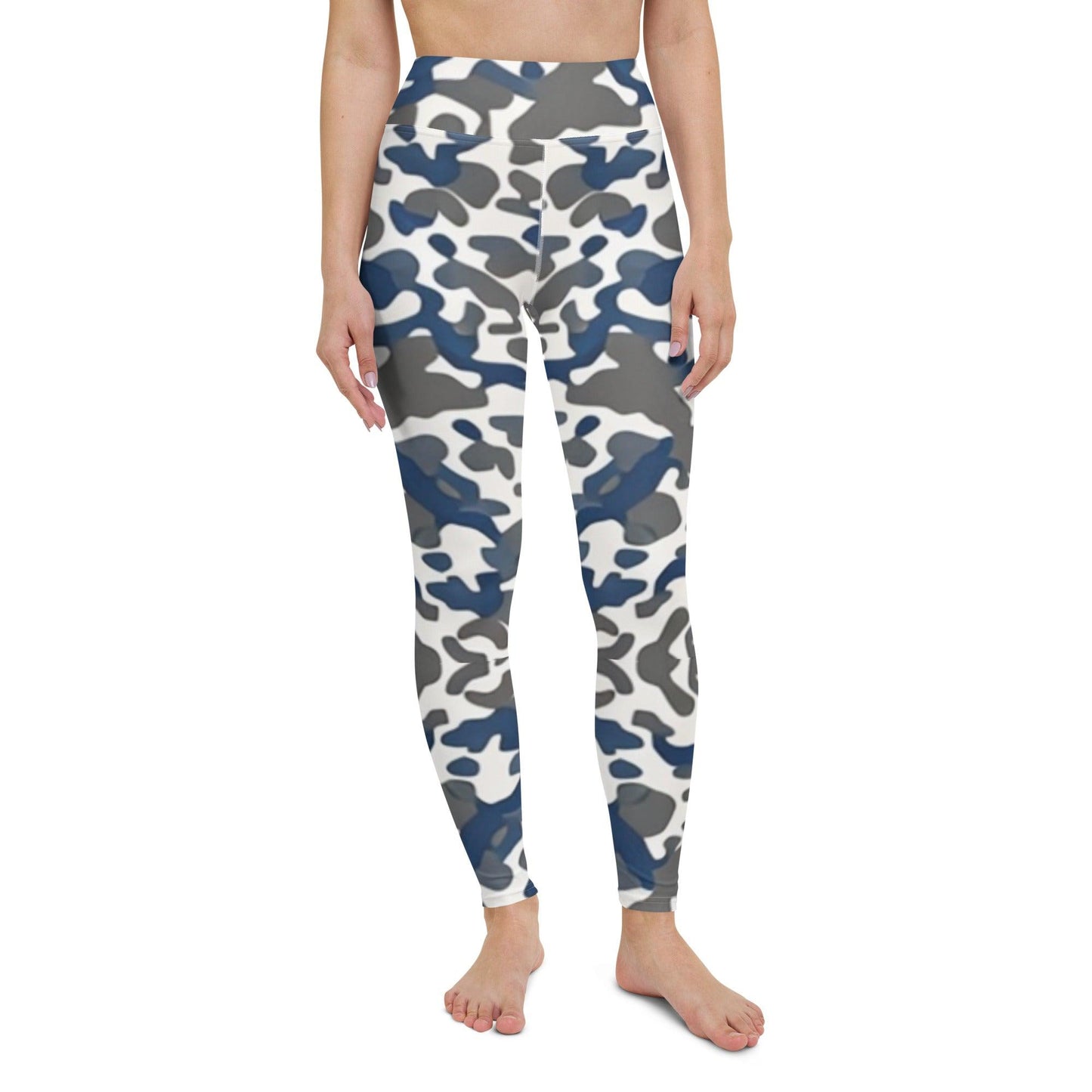 Comfort Camo Yoga Leggings | Performance & Flexibility - Dhalfashionistt