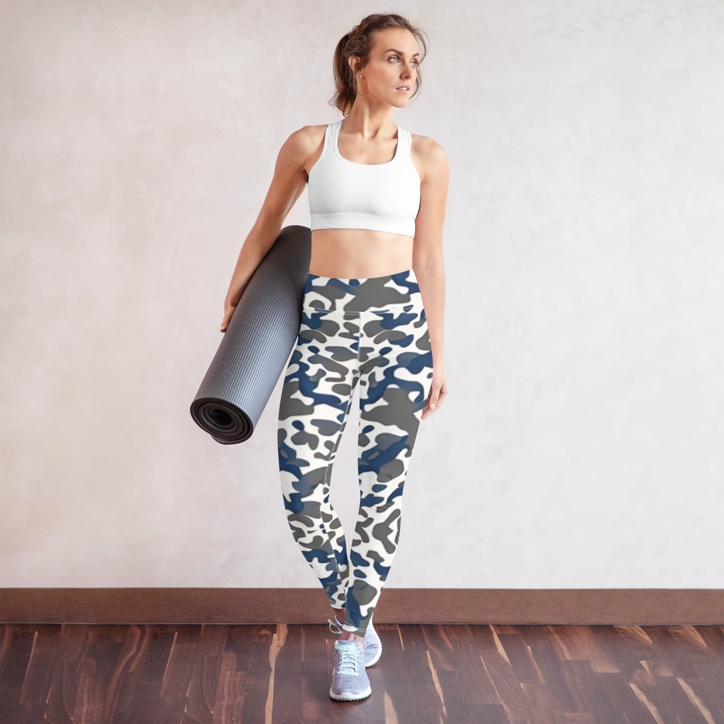Comfort Camo Yoga Leggings | Performance & Flexibility - Dhalfashionistt