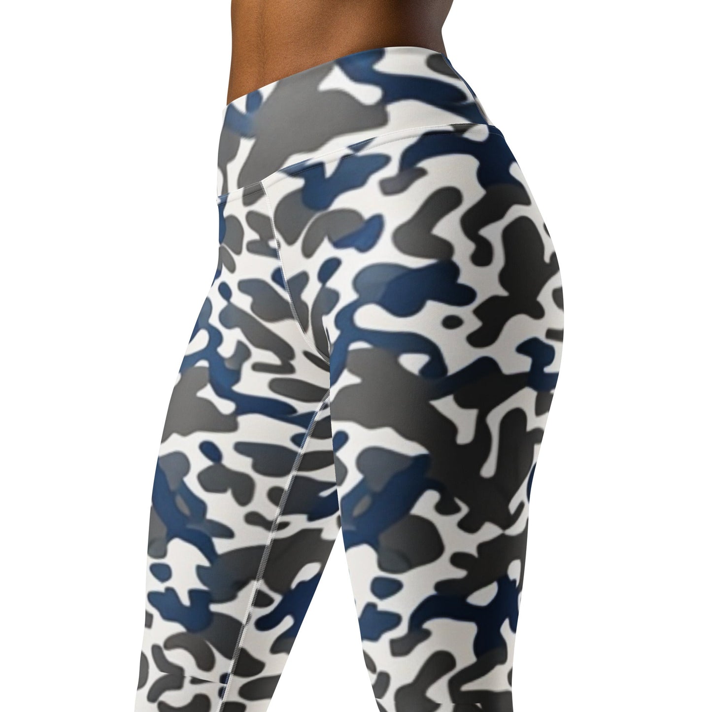 Comfort Camo Yoga Leggings | Performance & Flexibility - Dhalfashionistt