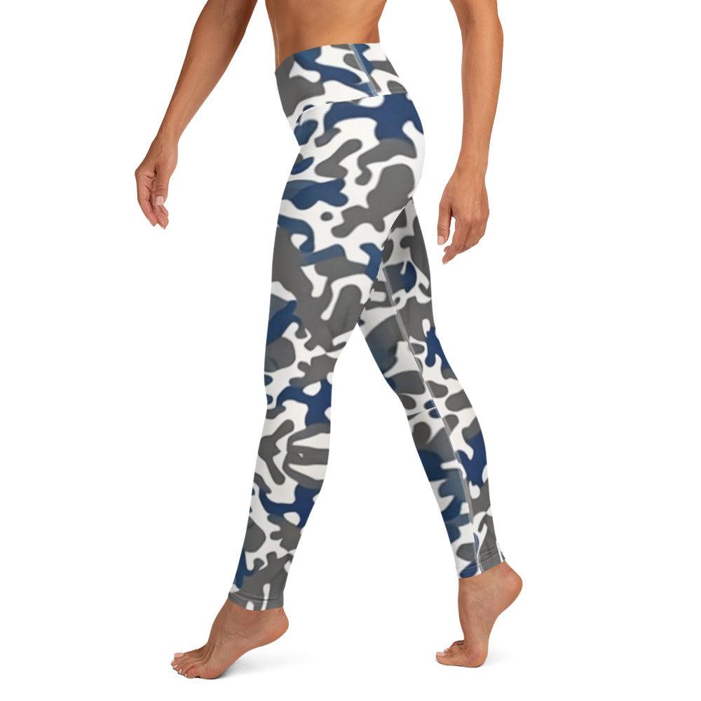 Comfort Camo Yoga Leggings | Performance & Flexibility - Dhalfashionistt