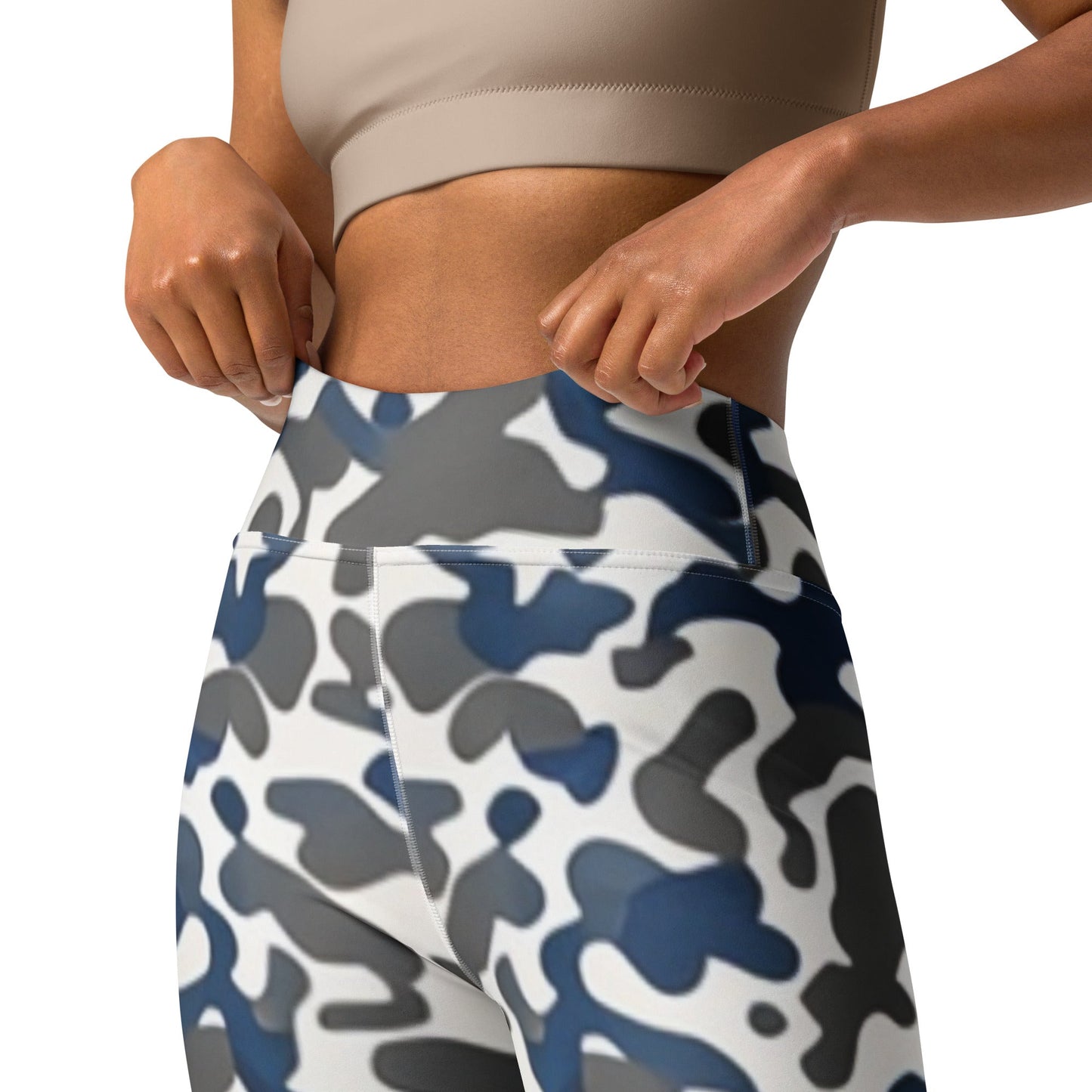 Comfort Camo Yoga Leggings | Performance & Flexibility - Dhalfashionistt