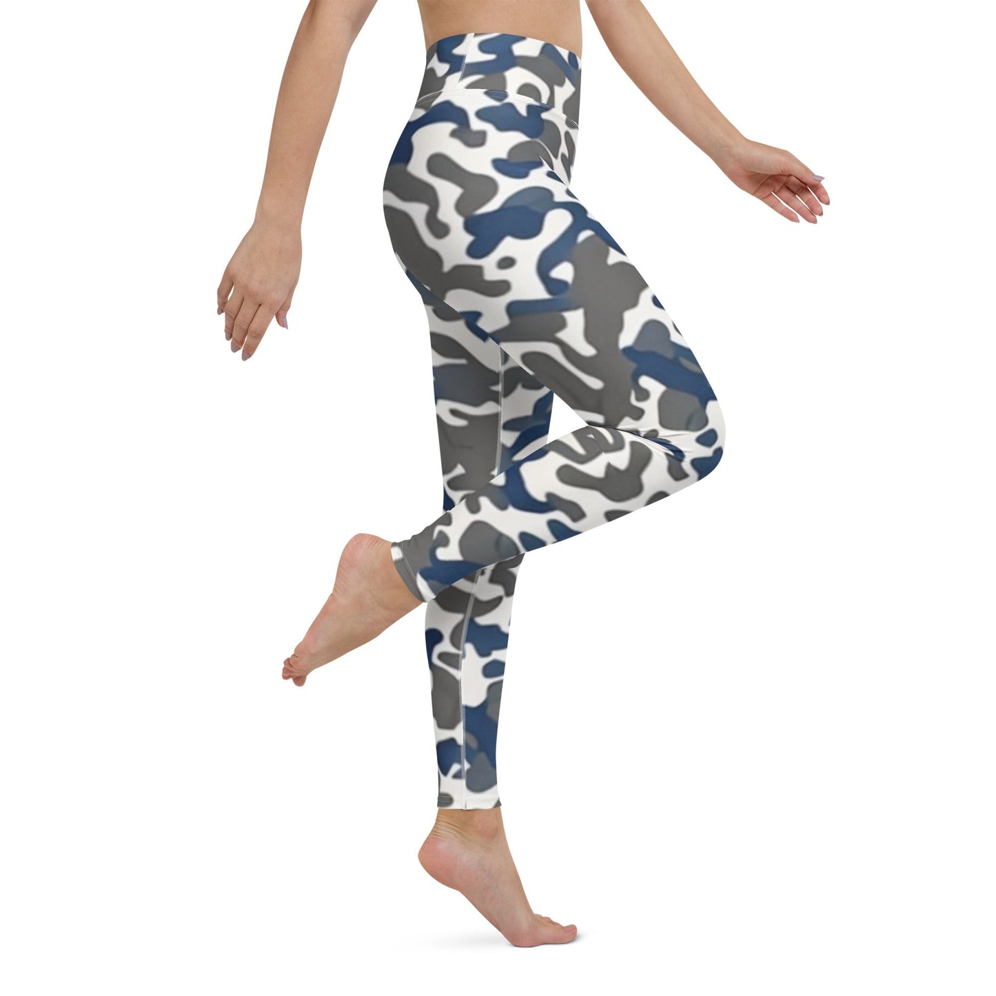 Comfort Camo Yoga Leggings | Performance & Flexibility - Dhalfashionistt