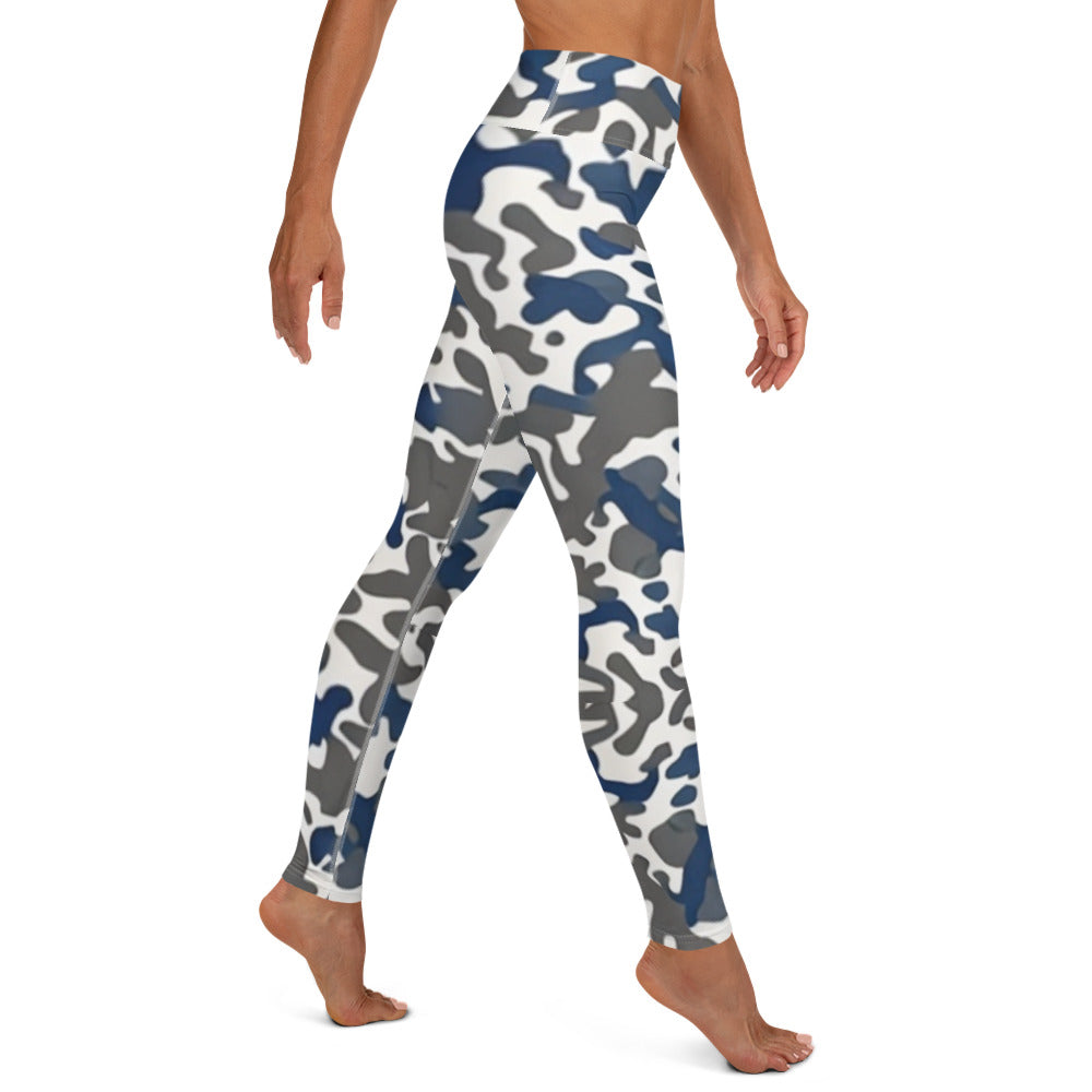Comfort Camo Yoga Leggings | Performance & Flexibility - Dhalfashionistt