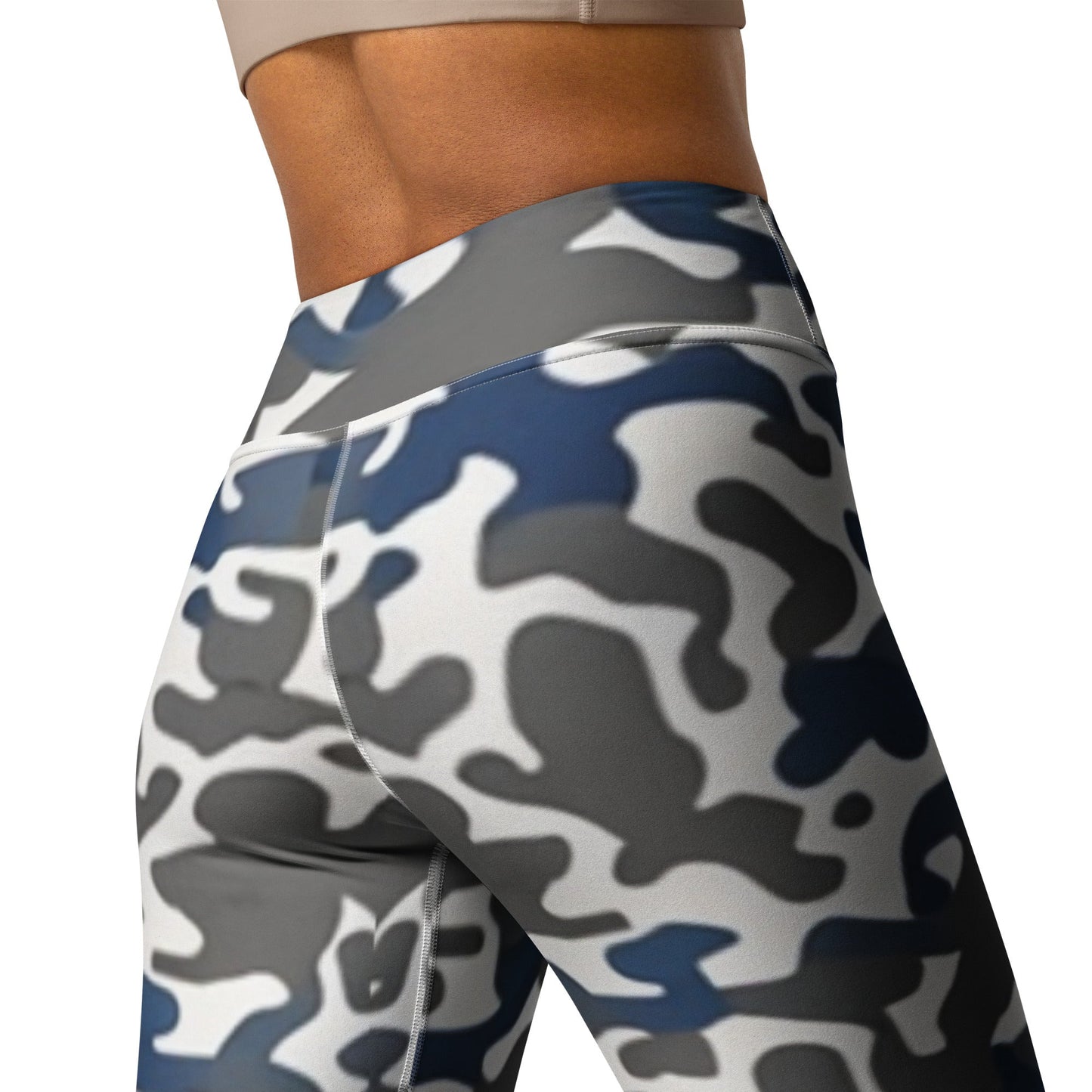 Comfort Camo Yoga Leggings | Performance & Flexibility - Dhalfashionistt