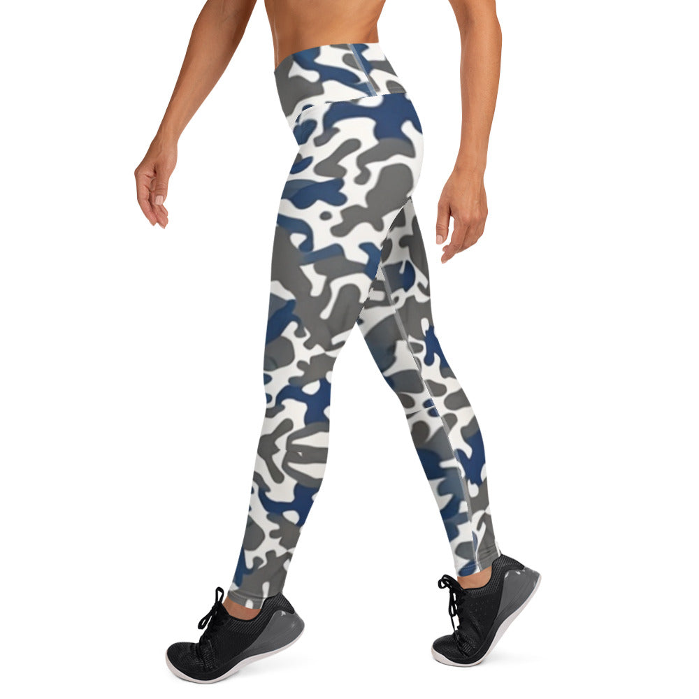 Comfort Camo Yoga Leggings | Performance & Flexibility - Dhalfashionistt