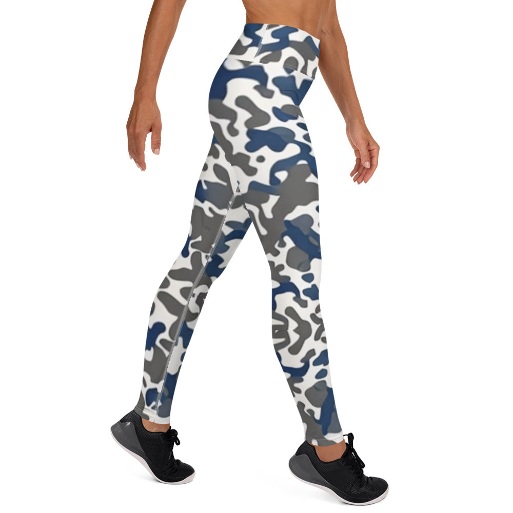 Comfort Camo Yoga Leggings | Performance & Flexibility - Dhalfashionistt