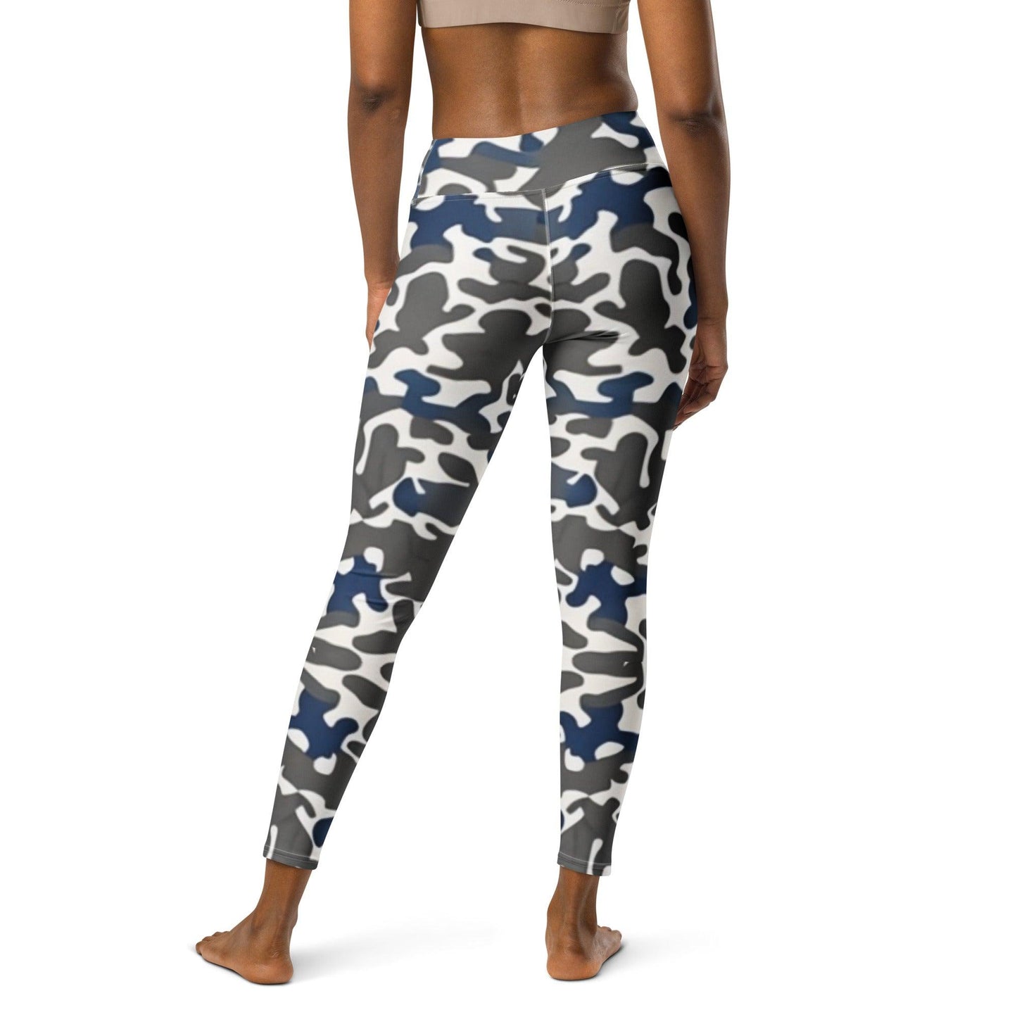 Comfort Camo Yoga Leggings | Performance & Flexibility - Dhalfashionistt