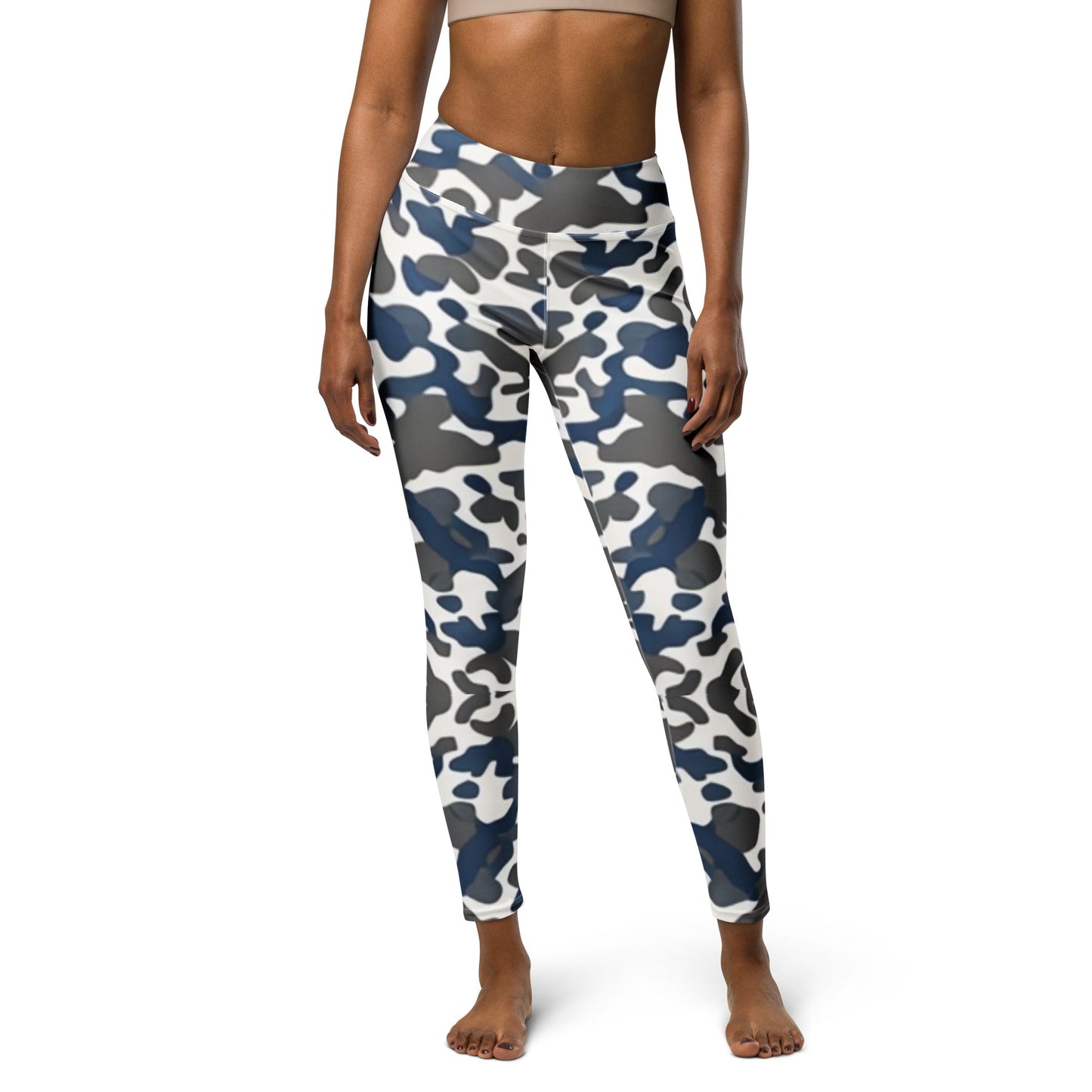 Comfort Camo Yoga Leggings | Performance & Flexibility - Dhalfashionistt