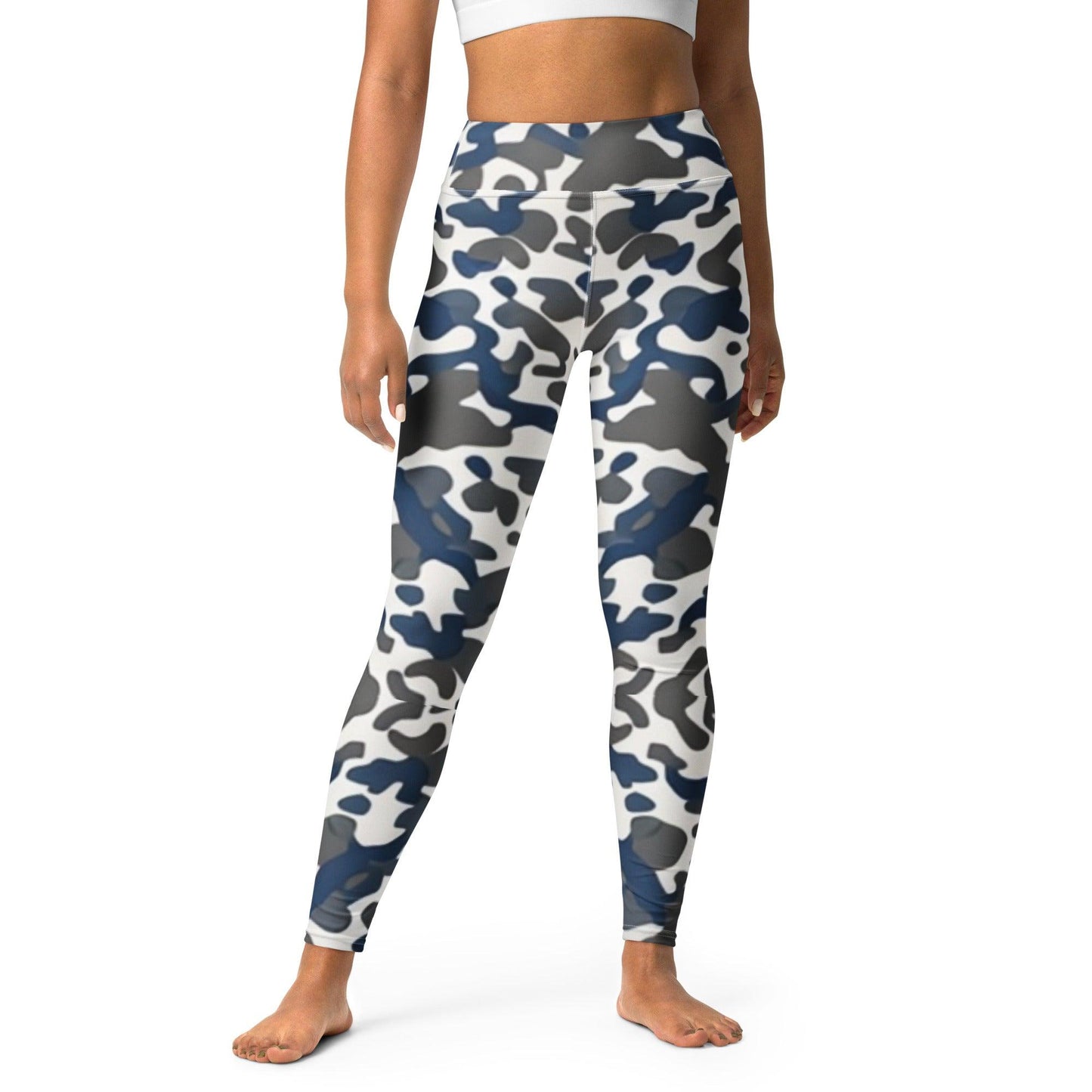 Comfort Camo Yoga Leggings | Performance & Flexibility - Dhalfashionistt