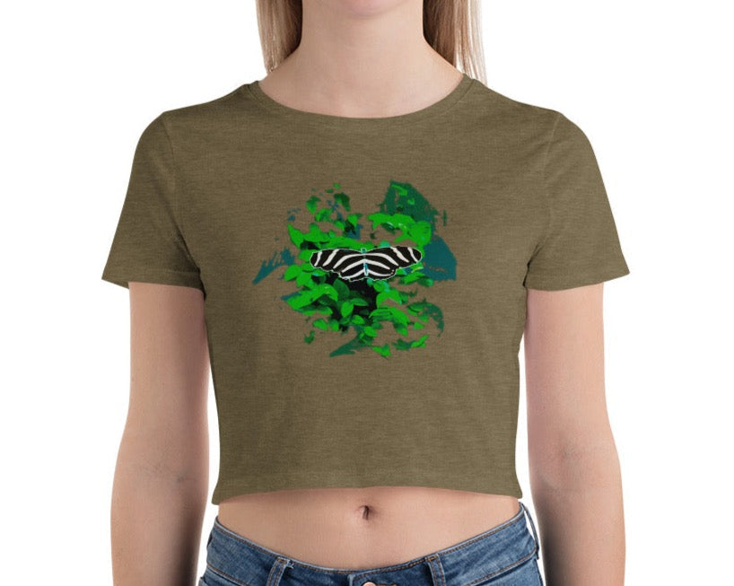 Dhalfashionistt Comfort Colors Crop Tee | Butterfly Gift | Art Quotes | Nature Inspired Art Lovers Crop Tee art quotes crop tee Botanical Crop Tee Butterfly Crop Tee Butterfly Gift Combed Ring-Spun Cotton Comfort Colors Creativity Crop Tee Gift for Her Nature Inspired Oversized Crop Tee Photography Crop Tee The Butterfly Effect Trendy Crop Tee Women's Clothing Women's Crop Tee Women's Fashion Free Text