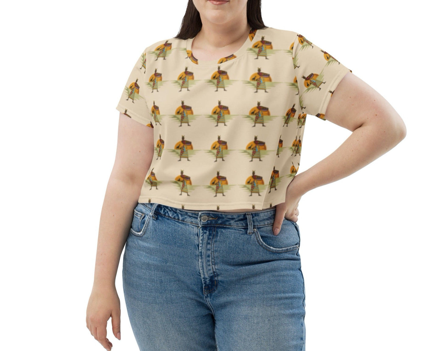 Dhalfashionistt Comfort Colors | African Mulatto Crop Tee | Black Pride Graphic Tee - Dhalfashionistt African Culture African Mulatto Anti Racism Art Lovers Gift Black Culture Black History Black Pride Tee Comfort Colors Cultural Diversity Equal Rights Gift for Her Graphic Crop Tee Oversize Crop Tee Premium Knit Jersey Women's Crop Tee Free Text