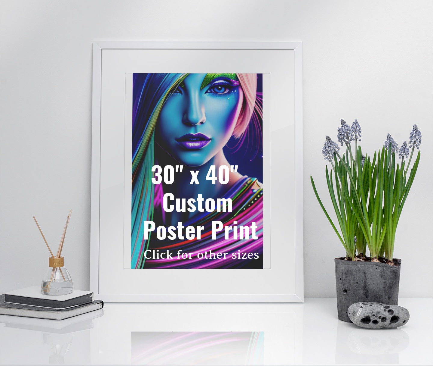 Custom Poster or Canvas Prints - Upload Your Image/photo - Wall Art Prints - Dhalfashionistt