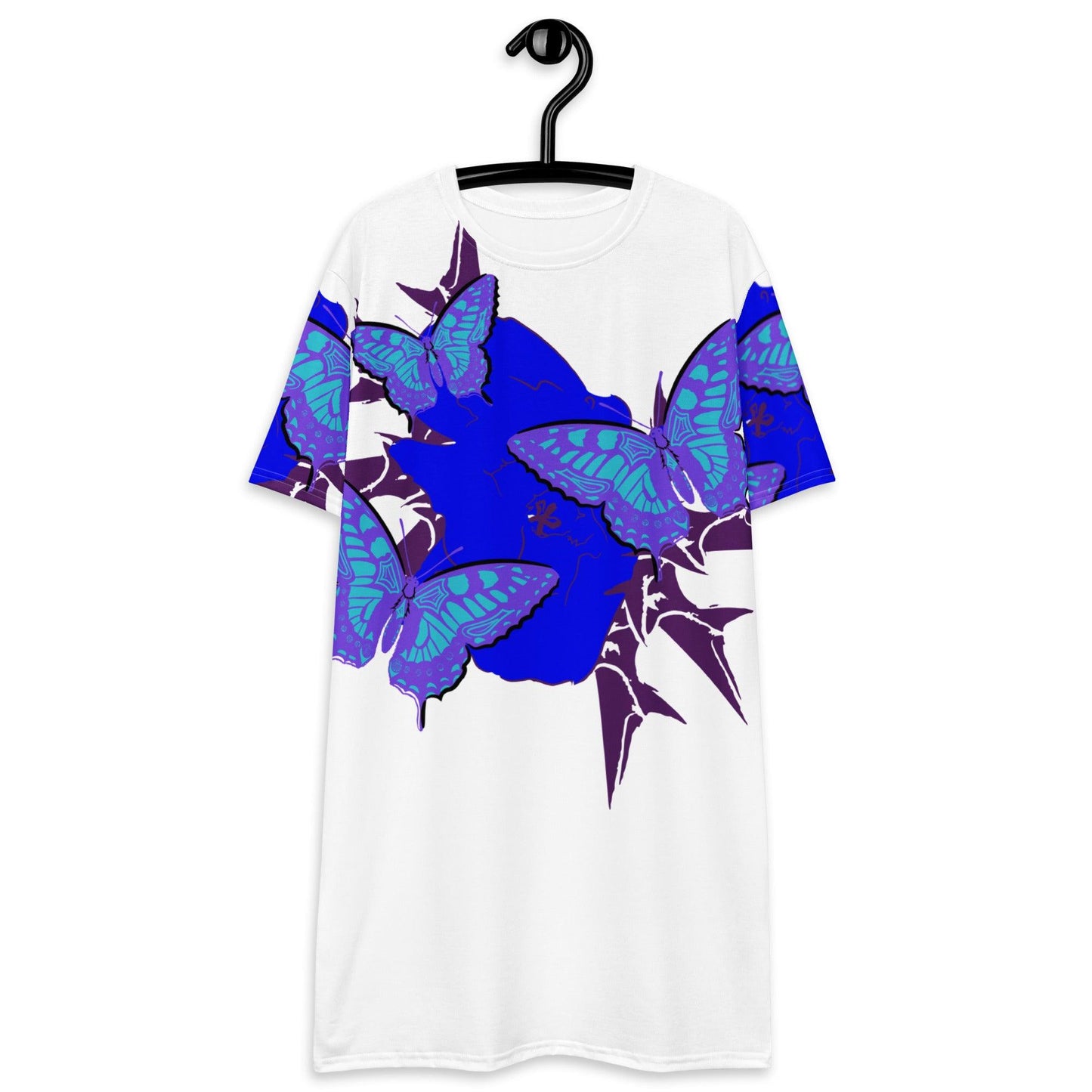 Dhalfashionistt Dreamy Butterfly Dress | Nature-Inspired & Gift for Her - Dhalfashionistt Art Butterflies Dress Butterfly Print Dress Casual Dress Comfortable Dress Dancing Butterflies Dress Dreamy Butterfly Dress Gift Botanical Dress Gift for Her Dress Nature Inspired Nature Lover's Gift Nature Lovers Nature Photography Nature-Inspired Clothing Nature-Inspired Dress Oversized Dress Smooth and Stretchy Fabric Dress Street Style Dress Free Text