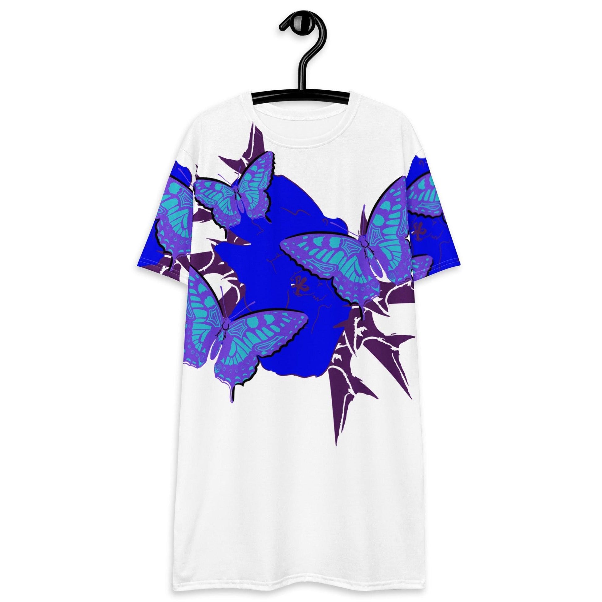 Dhalfashionistt Dreamy Butterfly Dress | Nature-Inspired & Gift for Her - Dhalfashionistt Art Butterflies Dress Butterfly Print Dress Casual Dress Comfortable Dress Dancing Butterflies Dress Dreamy Butterfly Dress Gift Botanical Dress Gift for Her Dress Nature Inspired Nature Lover's Gift Nature Lovers Nature Photography Nature-Inspired Clothing Nature-Inspired Dress Oversized Dress Smooth and Stretchy Fabric Dress Street Style Dress Free Text