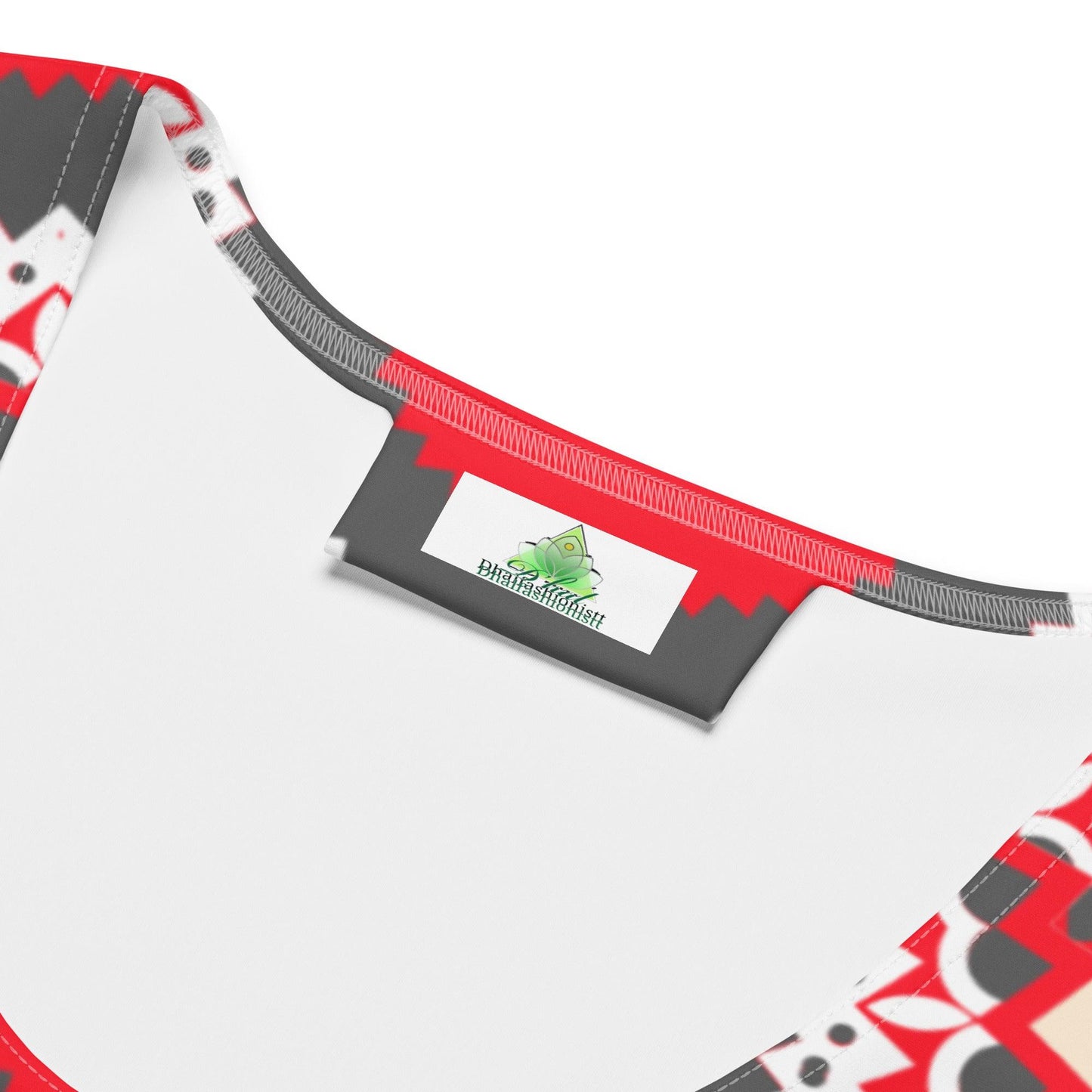 Eye-catching Mandala Crop Top | Fashionable Unique Design | Artistic Design - Dhalfashionistt