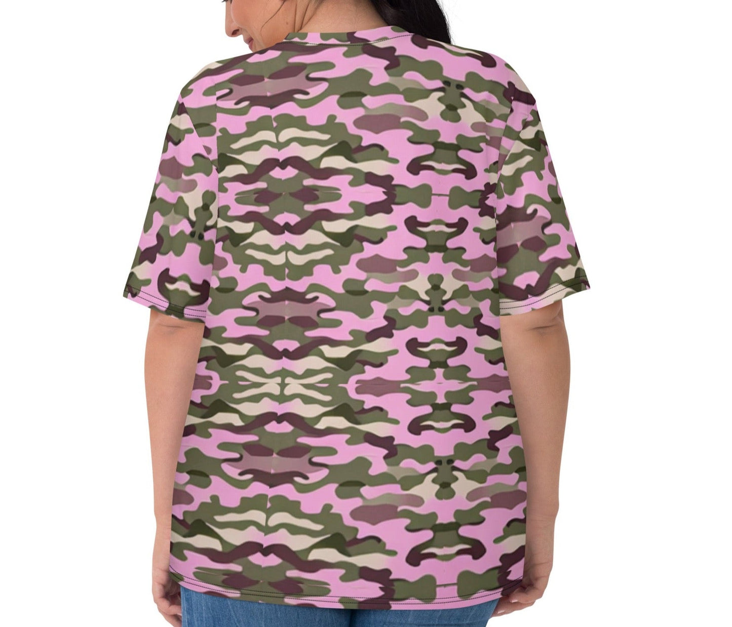 Fit Style Camo Print Shirt | Smooth & Comfortable | Gift for Her - Dhalfashionistt
