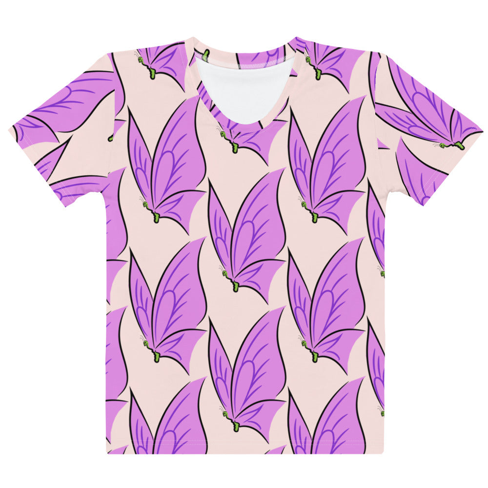 Dhalfashionistt Gift for Her | Nature-Inspired Graphic Tee | Butterfly Lovers Shirt - Dhalfashionistt Art Butterflies Art Lovers Gift Big Pink Butterflies Botanical Tee Shirt Butterfly Gift Butterfly Lovers Butterfly Nature Comfort Colors Comfort Colors Shirt Cotton Touch Polyester Cute Butterflies Tee Gift Butterfly Shirt Gift for Her Graphic Tee Graphic Tee Shirt Nature Inspired oversized shirt Premium Knit Jersey Women's Clothing Free Text