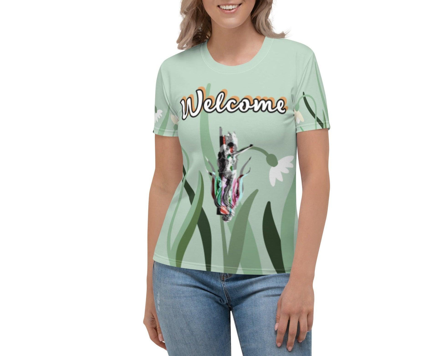 Dhalfashionistt Gift for Her | Oversize Botanical Shirt | Nature Inspired Graphic Tee - Dhalfashionistt Botanical Art Botanical Flower Botanical Garden Botanical Quote Comfort Colors Gift for Her Graphic Tee Magic Woman Nature Inspired Nature Lovers Plant Lovers Top Garden Women's Clothing Free Text