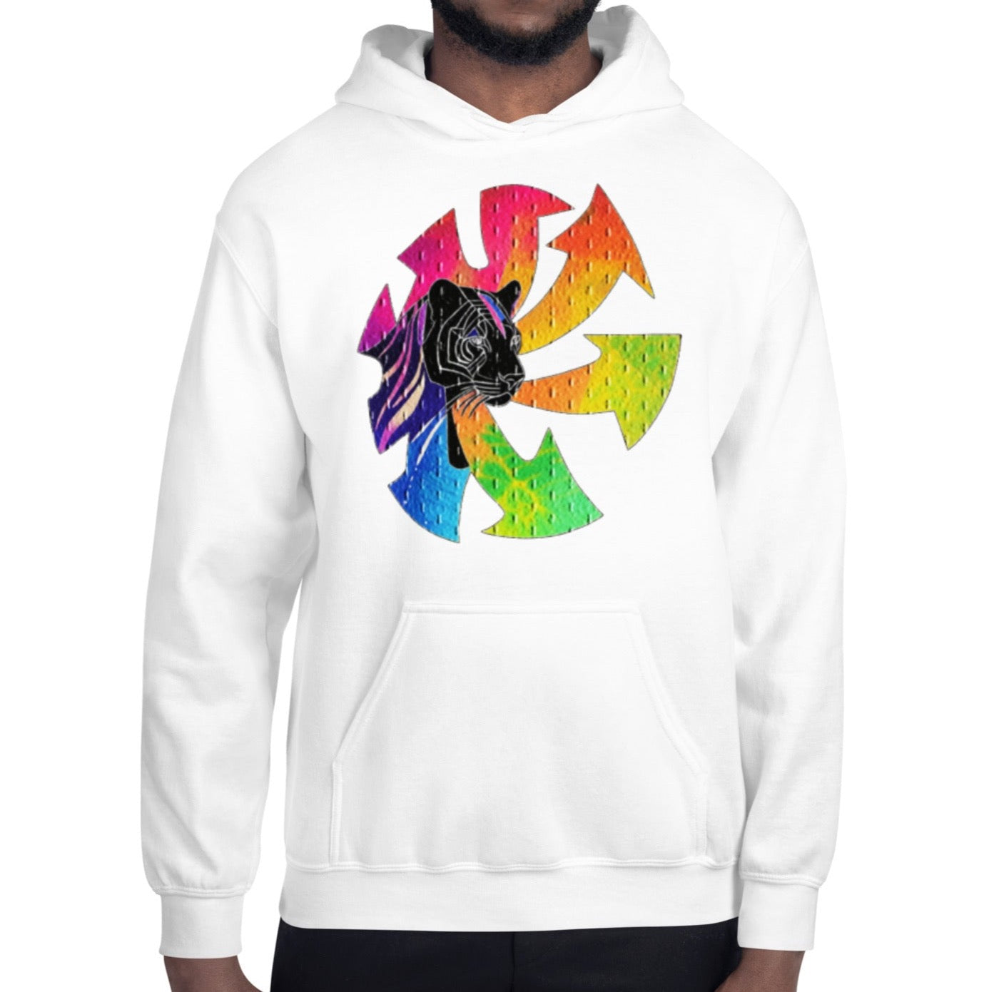 Graphic Comfort Colors Puma Unisex Hoodie | Oversized Shirt | Graphic Puma Arrows - Dhalfashionistt