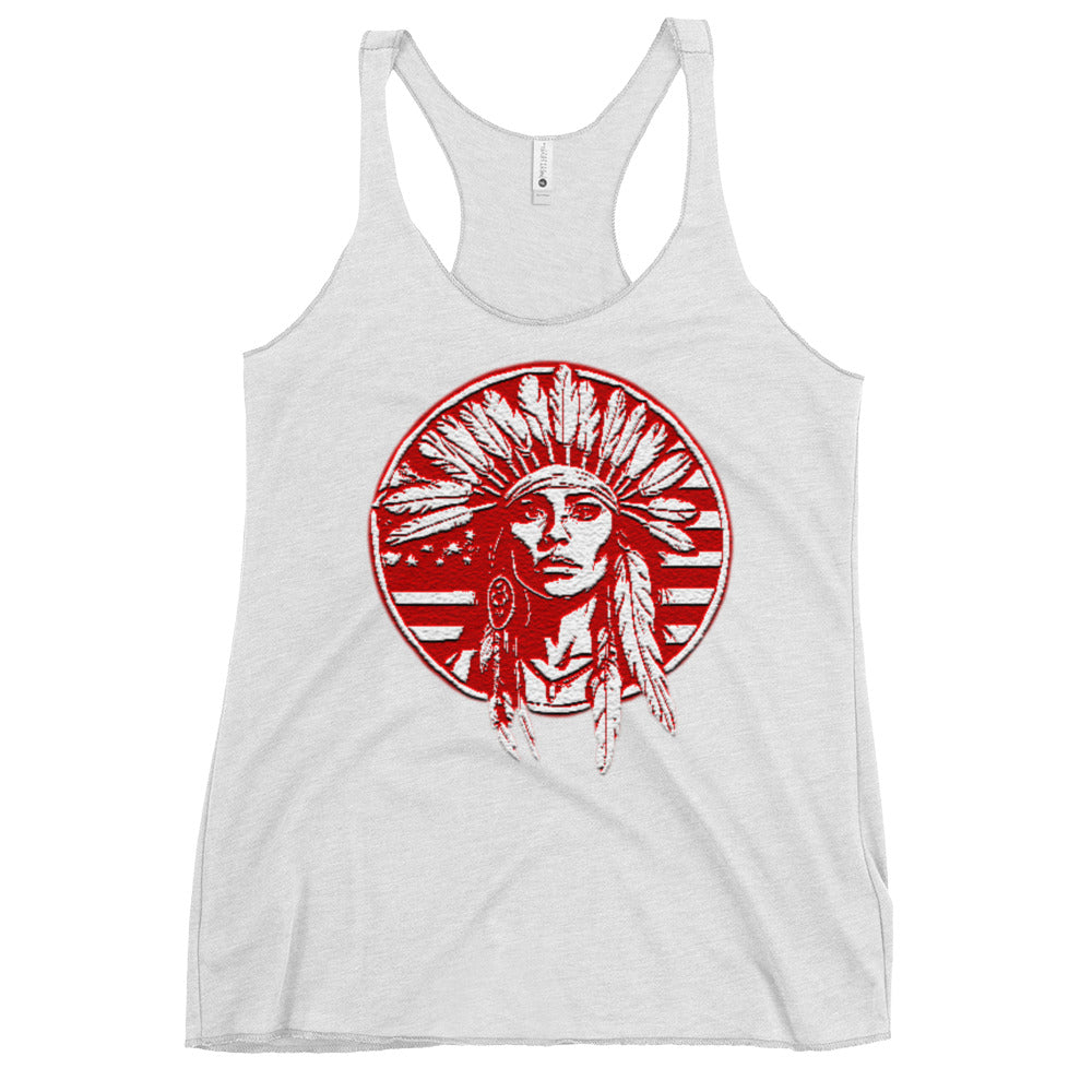 Dhalfashionistt Indigenous Tank Top | Gift for Her | Native Mom | Artistic Design aboriginal art american tank top Art Tank Top Artistic Design Comfort Colors tank feathers down tank gift for her graphic tee Indian head tank Indigenous Day gift indigenous tank top Local Native Local native apparel local native tank Native American Native American Art Native American clothing native face native face tank top Native mom gift oversized tank top Women's Muscle Tank Free Text