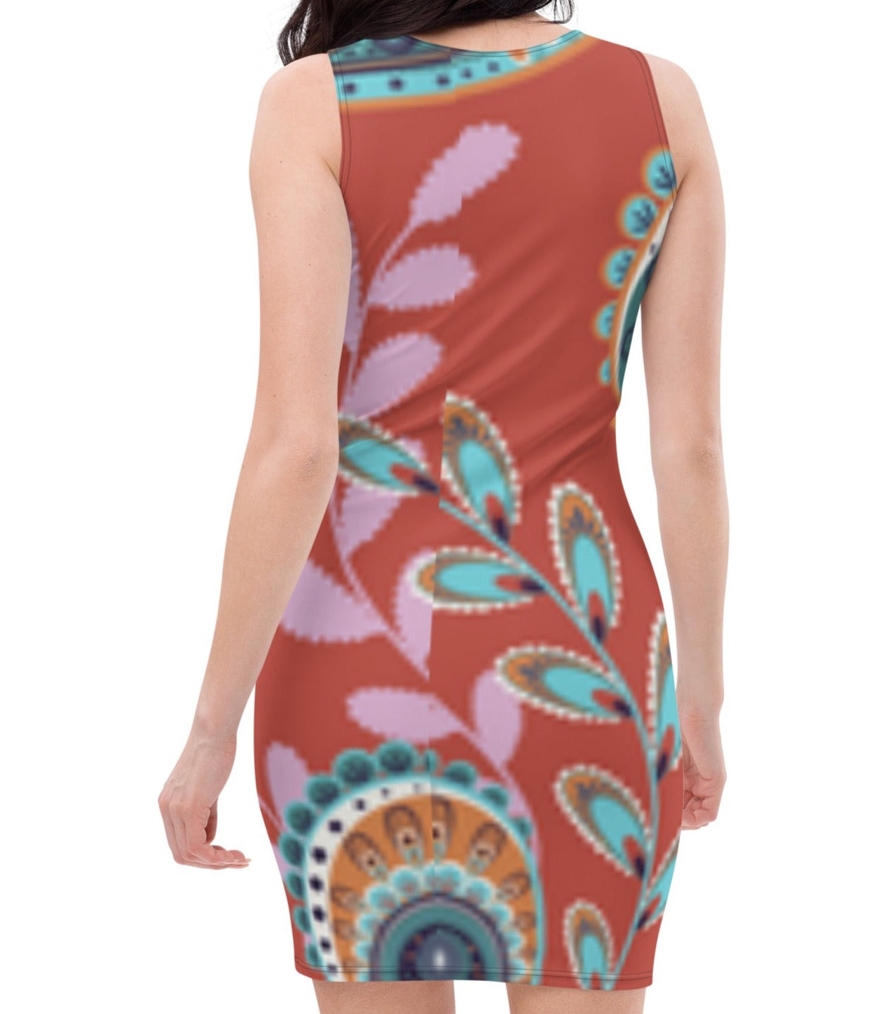 Dhalfashionistt Mandala Groovy Dress | Boho Style & Gift for Her - Dhalfashionistt All-over Printed Dress Bohemian Groovy Dress Bohemian Quote Dress Boho Dress Boho Style Comfortable Dress comforts colors Fitted Dress Gift for Her Dress Groovy Background Dress Mandala Groovy Dress Microfiber Yarn Dress Oversized Dress Free Text