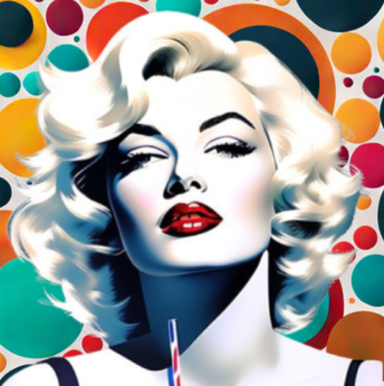 Marilyn Monroe Wall Decor | Fashionable Poster - Canvas Art Prints for Home & Office - Dhalfashionistt