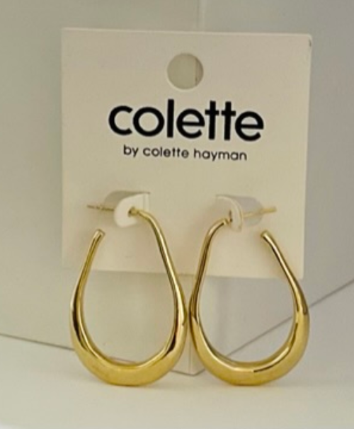 Oval Hoop Earrings | Special Occasion Earrings - Dhalfashionistt
