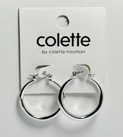 Silver Hoop Earrings | Special Occasion Earrings - Dhalfashionistt