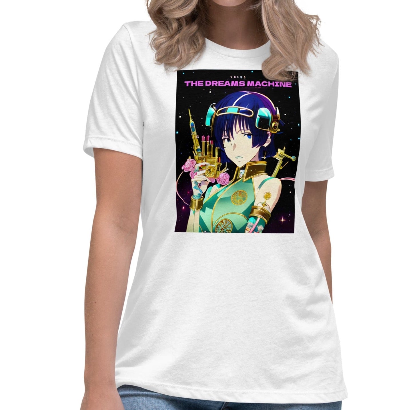 Dhalfashionistt Space Girl Graphic Tee Shirt - Comfort Colors Oversize Shirt - Dhalfashionistt Anime Manga Shirt Art Manga Japan Art Shirt Business Casual Look Comfort Colors Shirt Dreams Machine Gift for Her Graphic Tee Shirt Japan Anime Japanese Art Manga Lovers Sensual Face Anime Soft and Comfortable Space Girl Women's T-Shirt Free Text