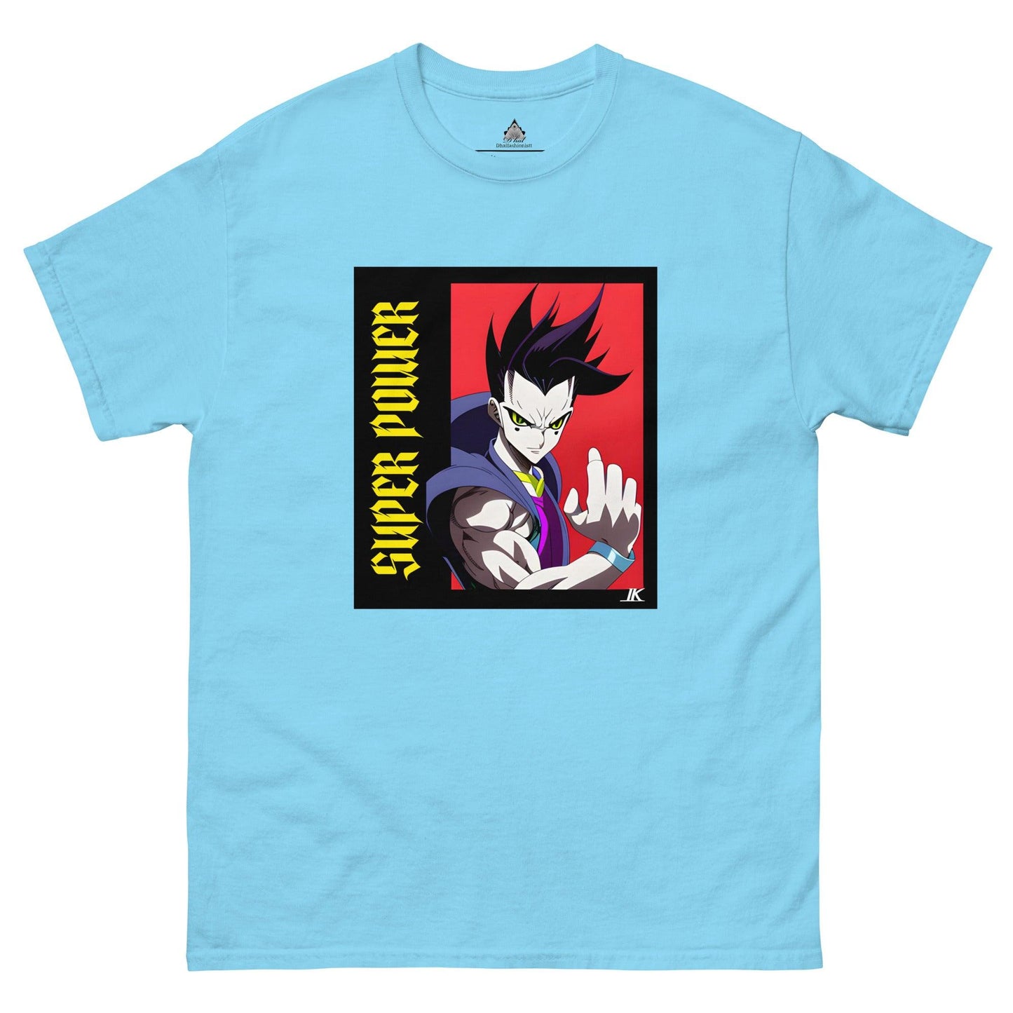 Dhalfashionistt Super Power Graphic Tee - Motivational Quotes Oversize Shirt Anime Manga Art Lovers Comfort Colors Gift for Him Graphic Tee Japan Anime Japanese Art Man Power Manga Lovers Men's Classic Tee Motivational Quotes My Hero Academia Streetwear Fashion Super Power Free Text