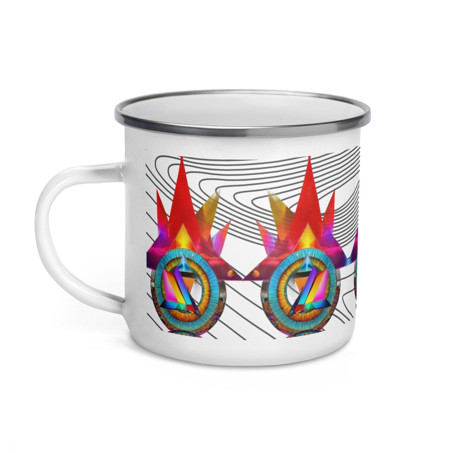 Versatile Unique Egyptian Pyramid Camp Mug for Outdoor Enthusiasts - Dhalfashionistt