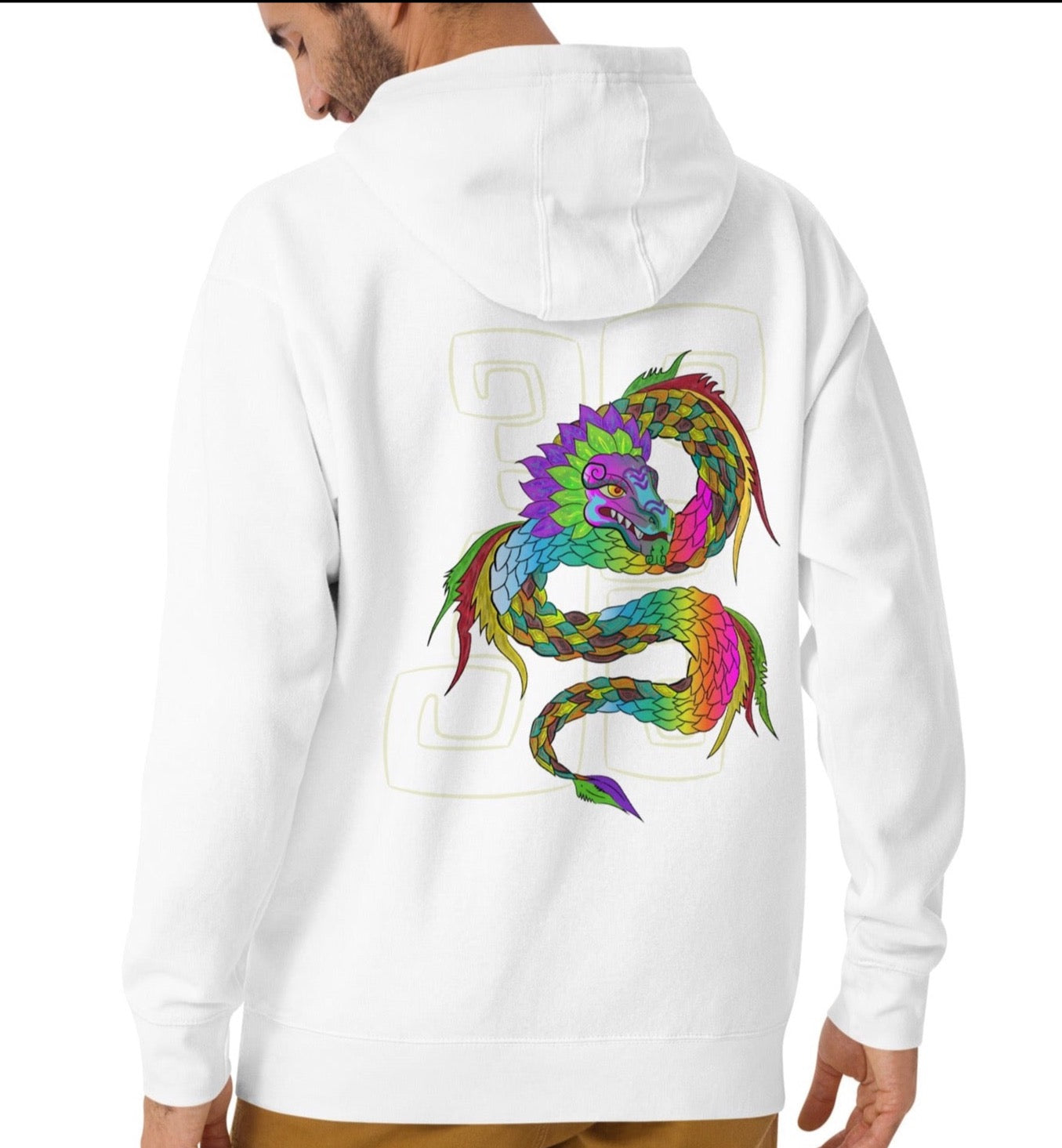 Dhalfashionistt Adventure Hoodie | Graphic Tee | Neon Serpent | Nature Lovers Adventure Hoodie Art Hoodie Aztec Culture Camping Lovers Comfort Colors Fashionable Design Feathered Serpent Gift for Him Graphic Tee Men's Hooded Sweatshirt Mythical Creature National Park Nature Lovers Neon Serpent Outdoor Adventure Oversized Hoodie Streetwear Unique Design Wild Animals Free Text