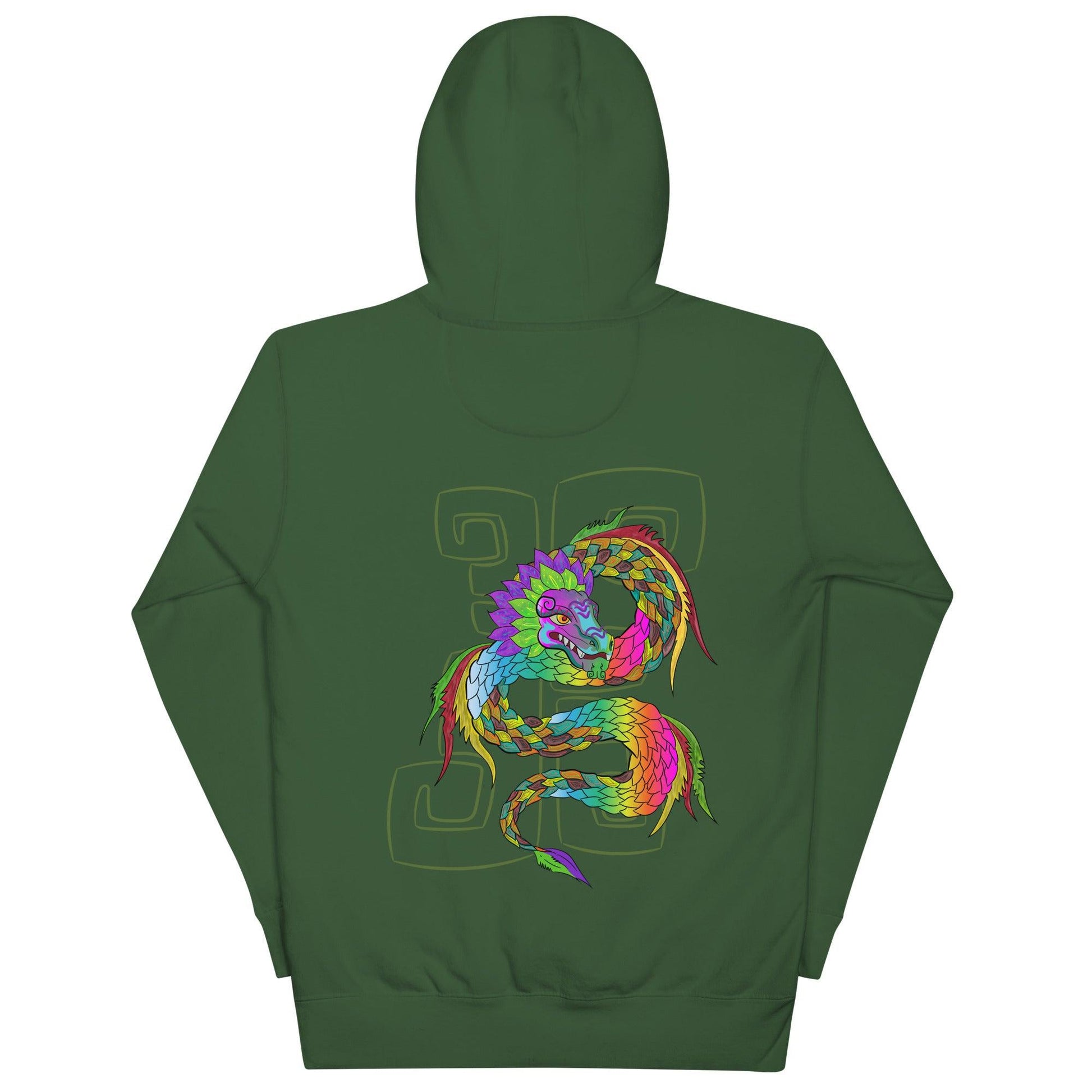 Dhalfashionistt Adventure Hoodie | Graphic Tee | Neon Serpent | Nature Lovers Adventure Hoodie Art Hoodie Aztec Culture Camping Lovers Comfort Colors Fashionable Design Feathered Serpent Gift for Him Graphic Tee Men's Hooded Sweatshirt Mythical Creature National Park Nature Lovers Neon Serpent Outdoor Adventure Oversized Hoodie Streetwear Unique Design Wild Animals Free Text