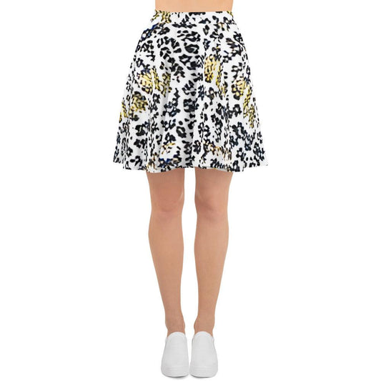 Animal Print Graphic Tee | Comfort Colors Oversized Skater Skirt - Unique Design for Her - Dhalfashionistt