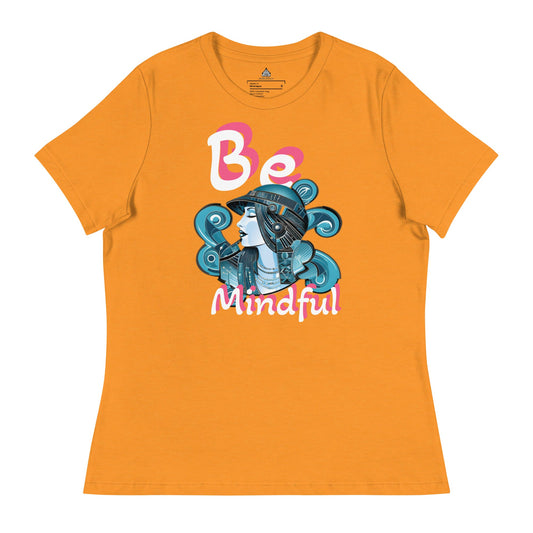 Dhalfashionistt Art Vintage Mindfulness Shirt - Positive Graphic Tee for Her Art Lovers Art Lovers Gift Art Shirt Be Mindful Comfort Colors Gift for Her Graphic Tee Mindful Shirt Mindfulness Mindfulness Life Mindfulness Shirt Motivational Colors Motivational Phrase Motivational Quotes Motivational Shirt oversized shirt Positive Mind Positive Motivation Pretty Face Self Motivational Self Motivational Shirt Streetwear Fashion Women's Classic Tee Women's Clothing Free Text