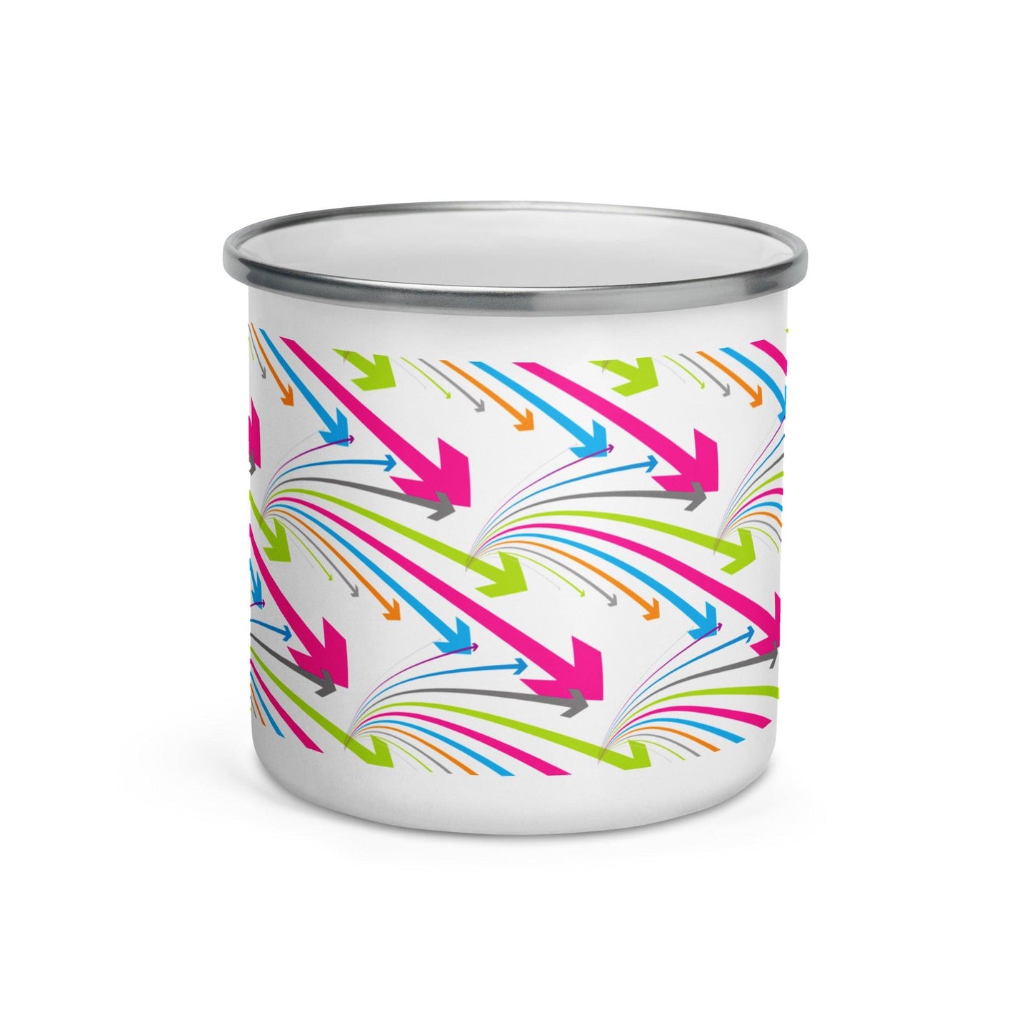 Artistic Print Arrows Camp Mug | Home & Office Accessory | Unique Camper Mug - Dhalfashionistt