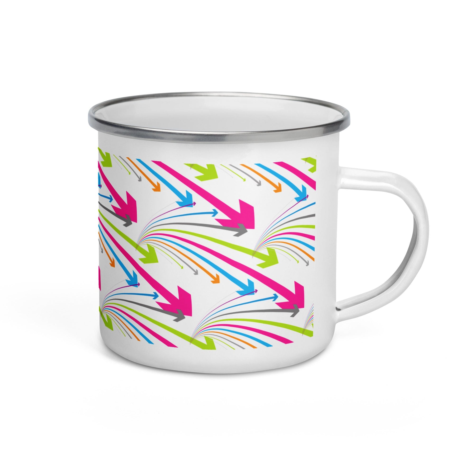 Artistic Print Arrows Camp Mug | Home & Office Accessory | Unique Camper Mug - Dhalfashionistt