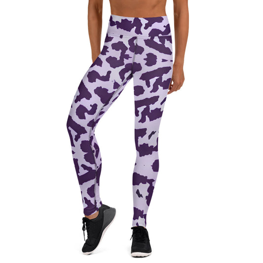 Chic Camo Yoga Leggings | Workout Gear & Style - Dhalfashionistt