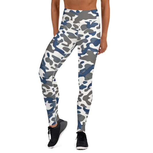 Comfort Camo Yoga Leggings | Performance & Flexibility - Dhalfashionistt