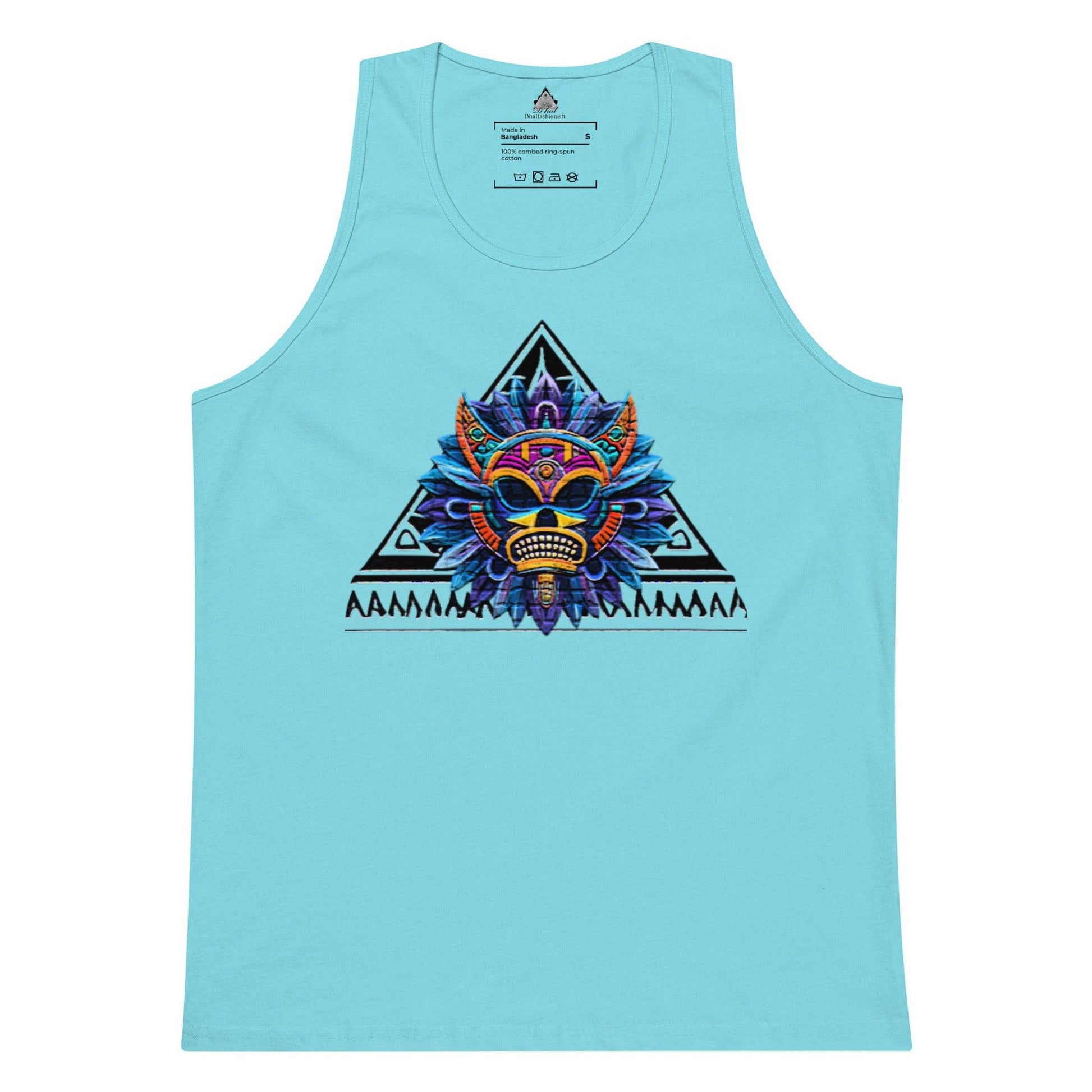 Dhalfashionistt Comfort Colors | Aztec Culture Art | Men's Oversized Tank Top Ancient Culture anthropology gift Archeology Apparel art archaeology Art Lovers Gift Tank art quotes Tan top Art Quotes Tank Top Aztec Art Mexican Aztec Culture Aztec Mythology Aztec Symbols Comfort Colors Gift for Him Mayan Aztec Men's Clothing oversized tank top Free Text