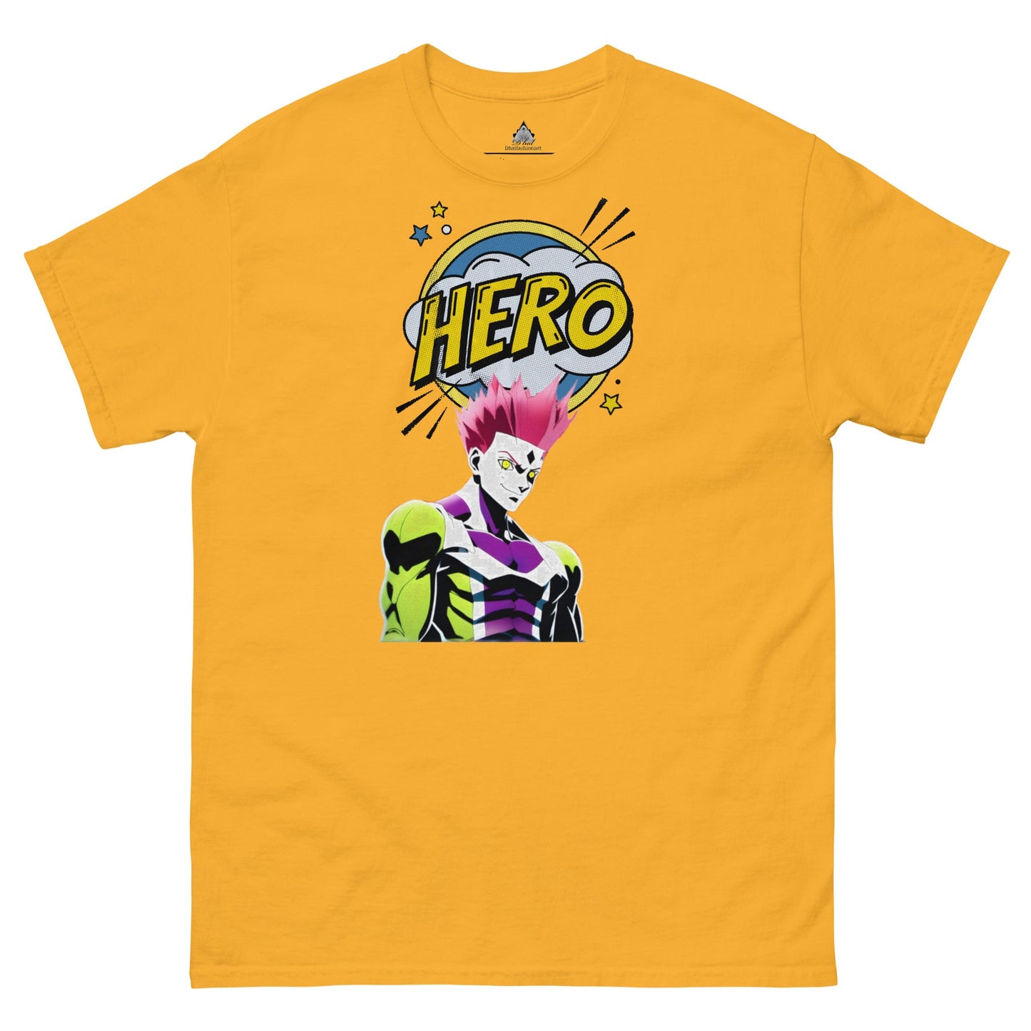 Dhalfashionistt Comic Art Guardian Heroes Tee| Gift for Him Superhero Shirt Action Hero Art Comic Lovers Art Lovers Comic Art Comic Characters Comic Design Comic Quotes Gift for Him Great Hero Guardian Heroes Hero Academy Hero Quotes Men's Classic Tee My Hero Academia oversized shirt Streetwear Fashion Superhero Free Text